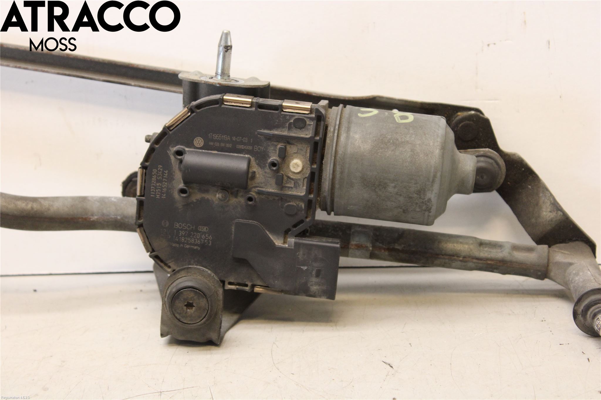 Volkswagen VW CADDY 11-15 Torkarmotor Vindruta