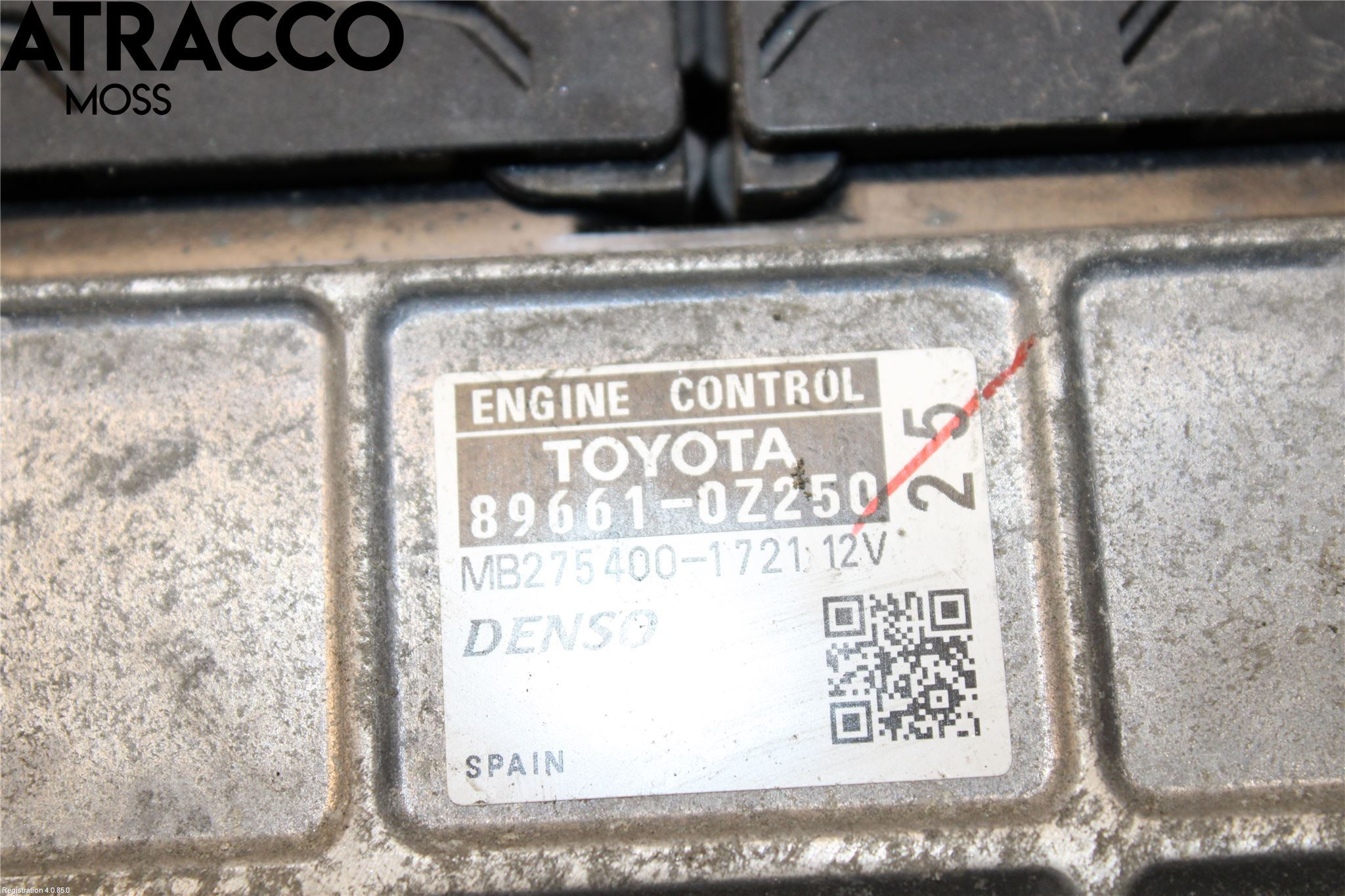 Toyota AURIS 10-12 Styrenhet Insprut Bensin