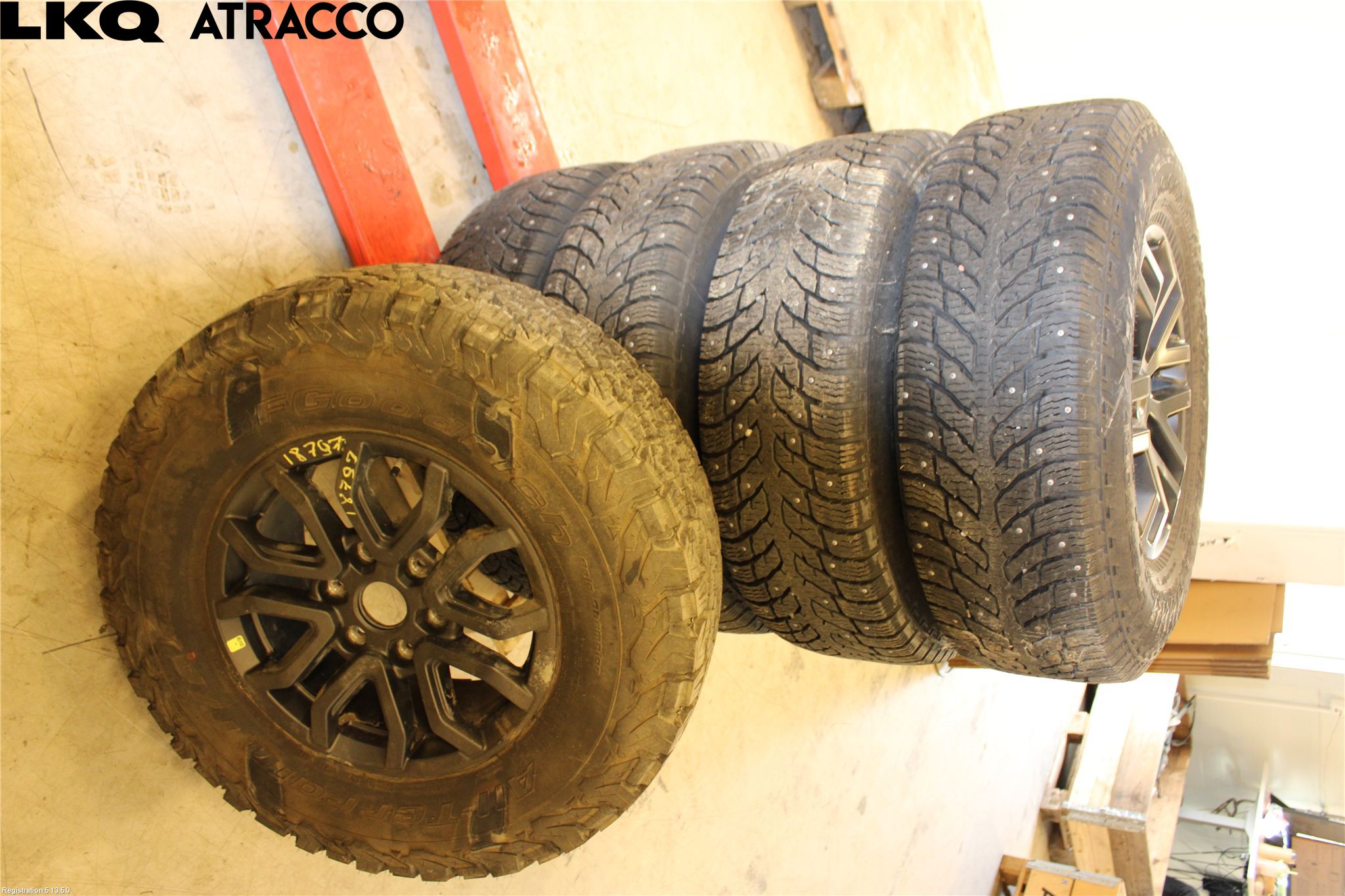 Ford RANGER EU 12-23 Vinterdäck Alumfälg 4St