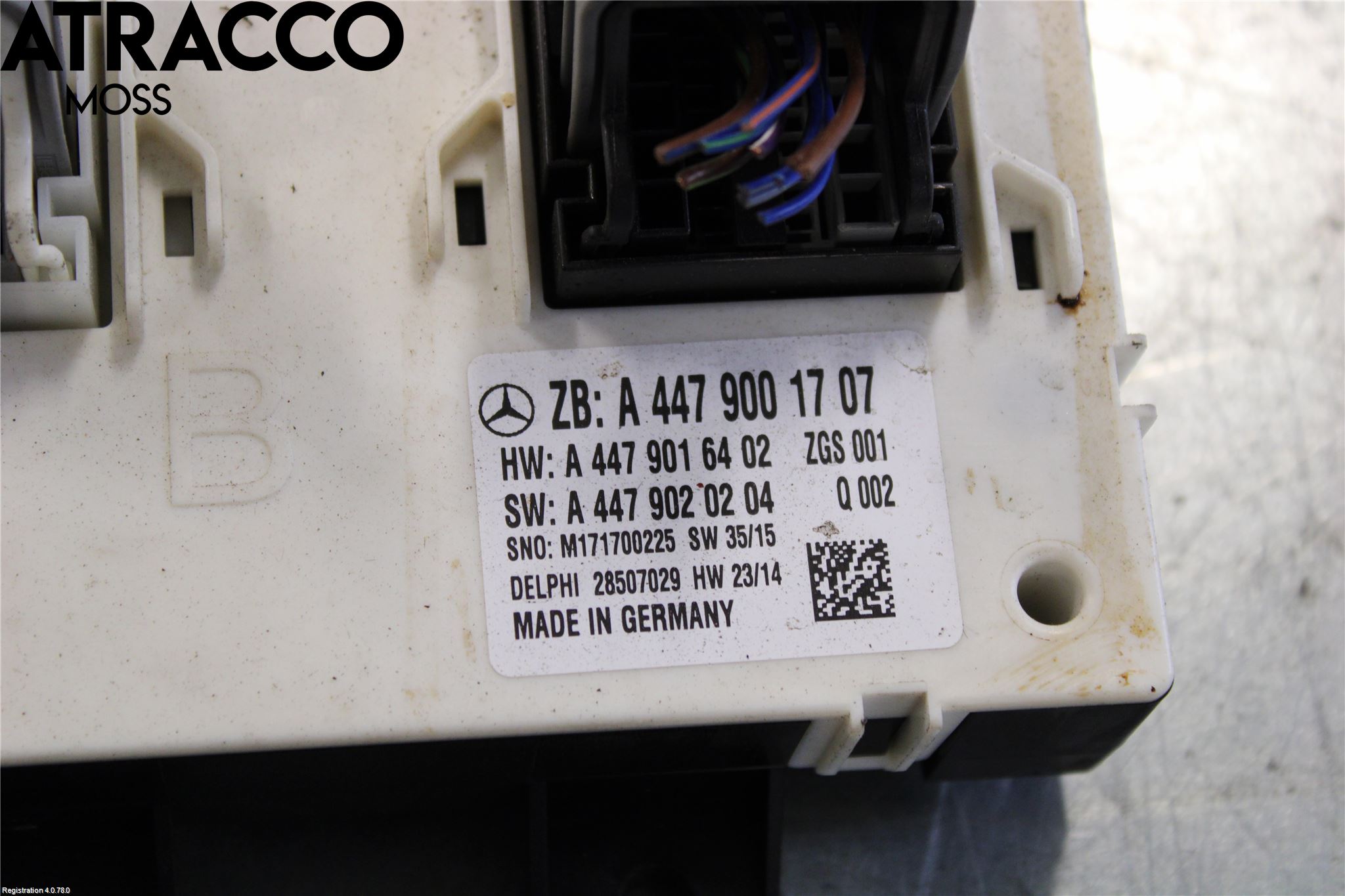Mercedes-Benz MB VITO/V-KLASS (W640,W447,W448) 14- Styrenhet Övrigt