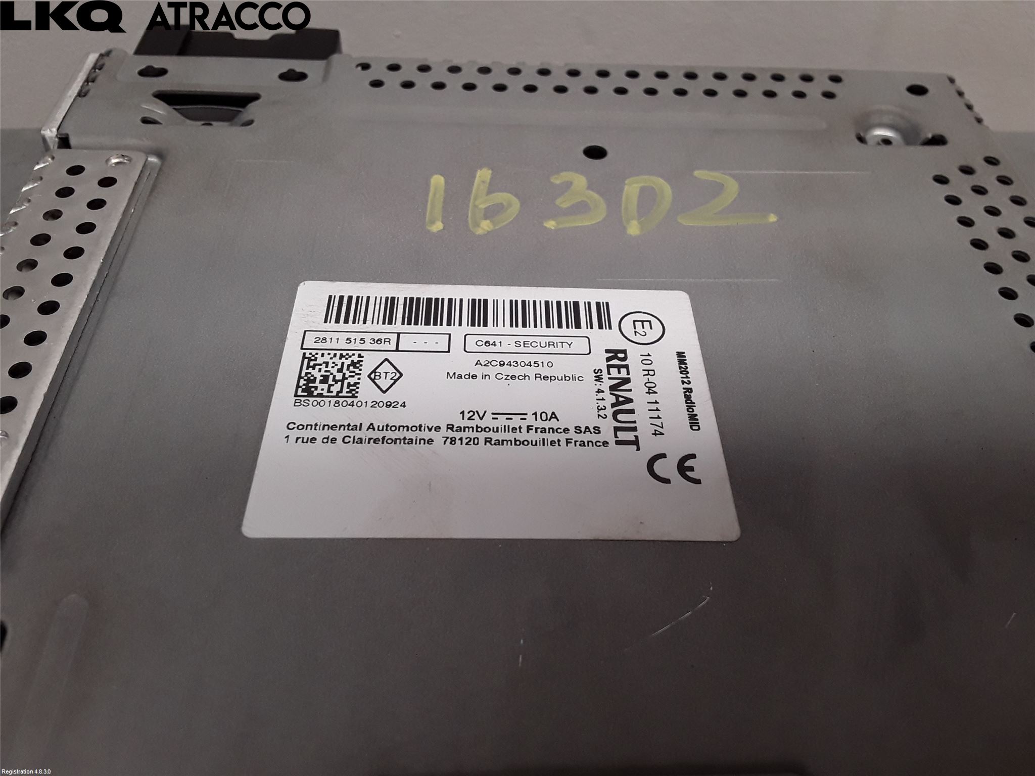 Renault CAPTUR 13-19 Radio