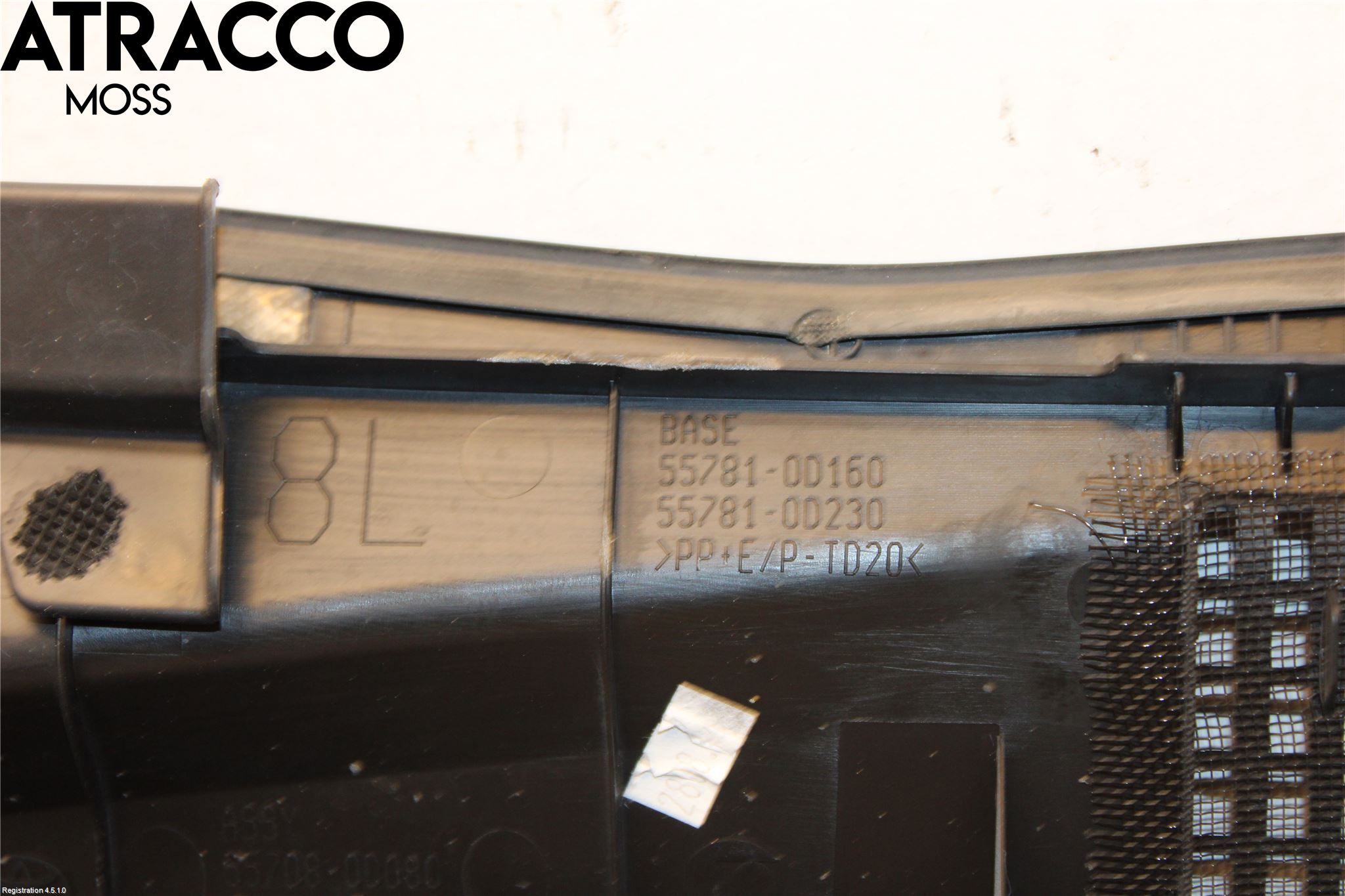 Toyota YARIS XP130 12-14 Torpedplåt-Torpedplast