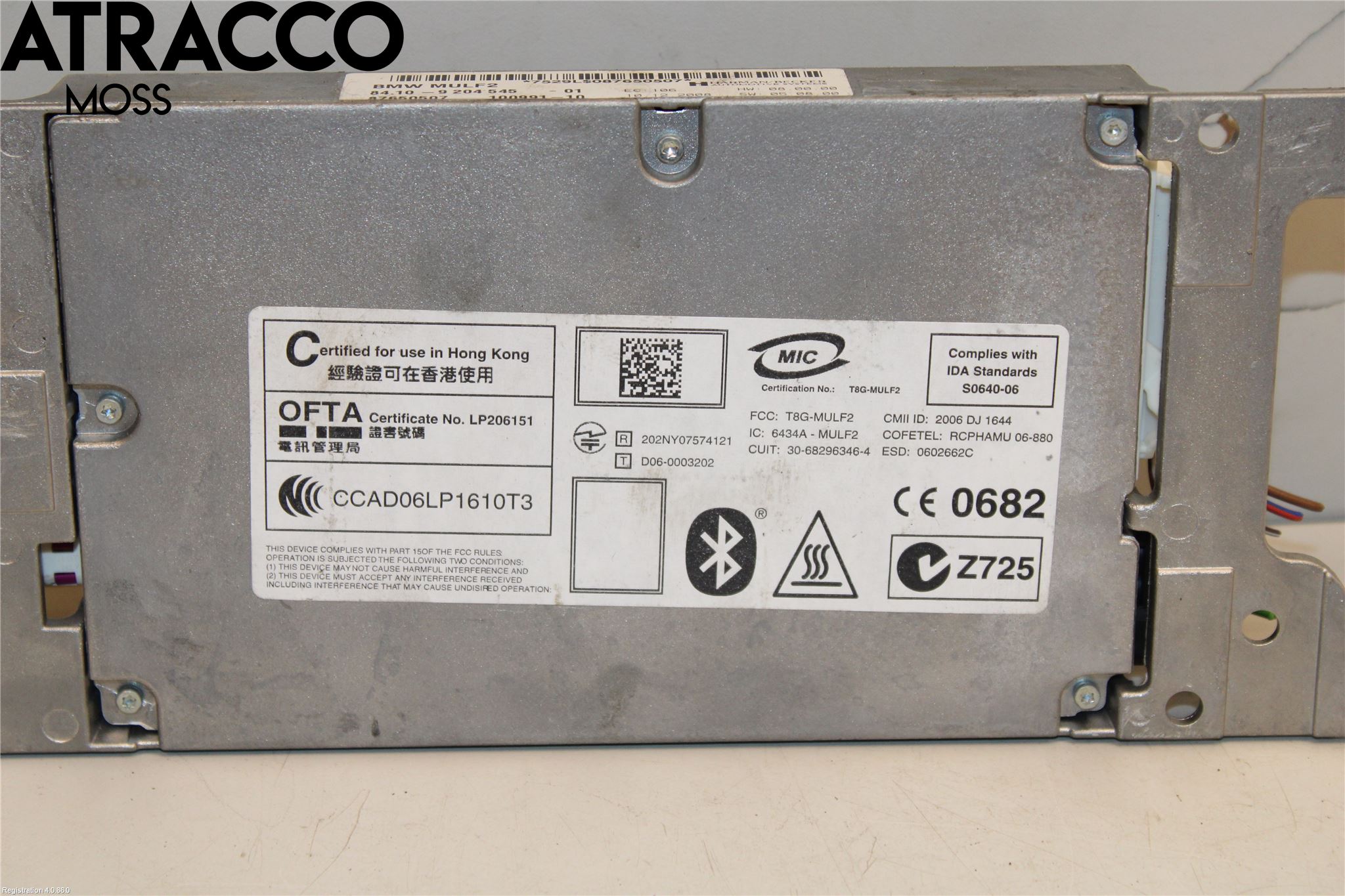BMW 5 E60/61 Sed/Tou 02-10 Radio-Stereo Förstärkare