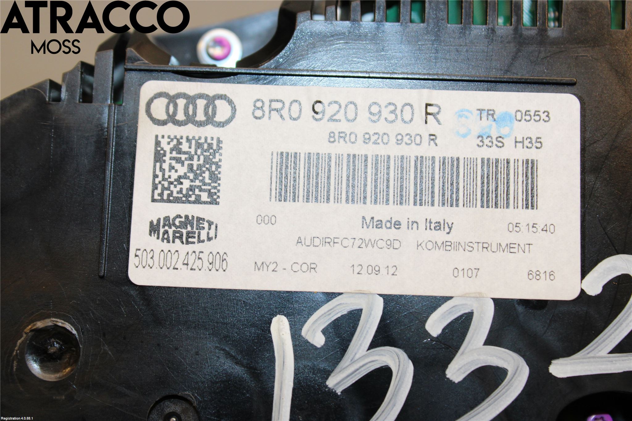 Audi Q5 09-16 Instrument Komb