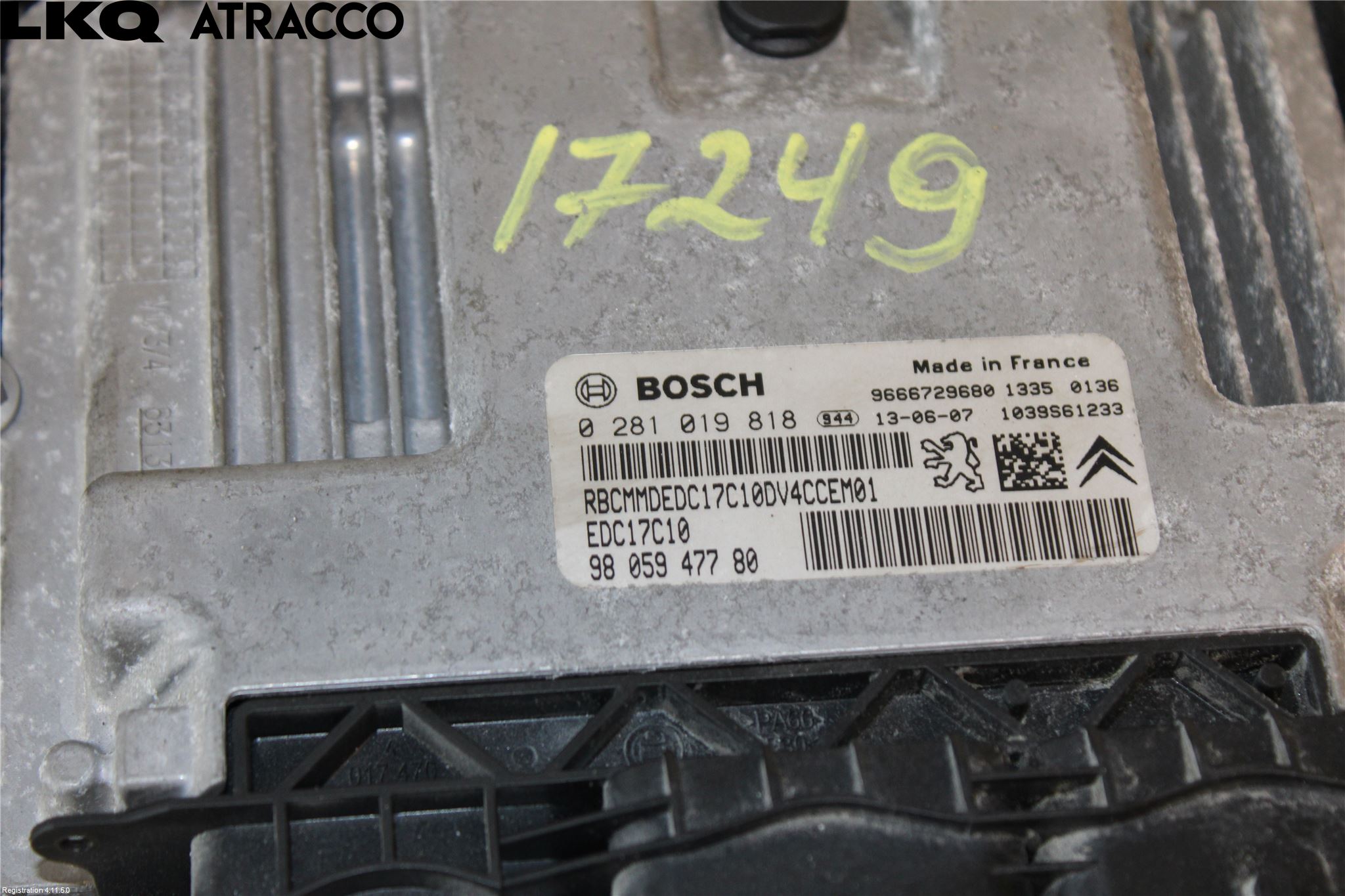 Peugeot 2008 13-20 Styrenhet Insprut Bensin