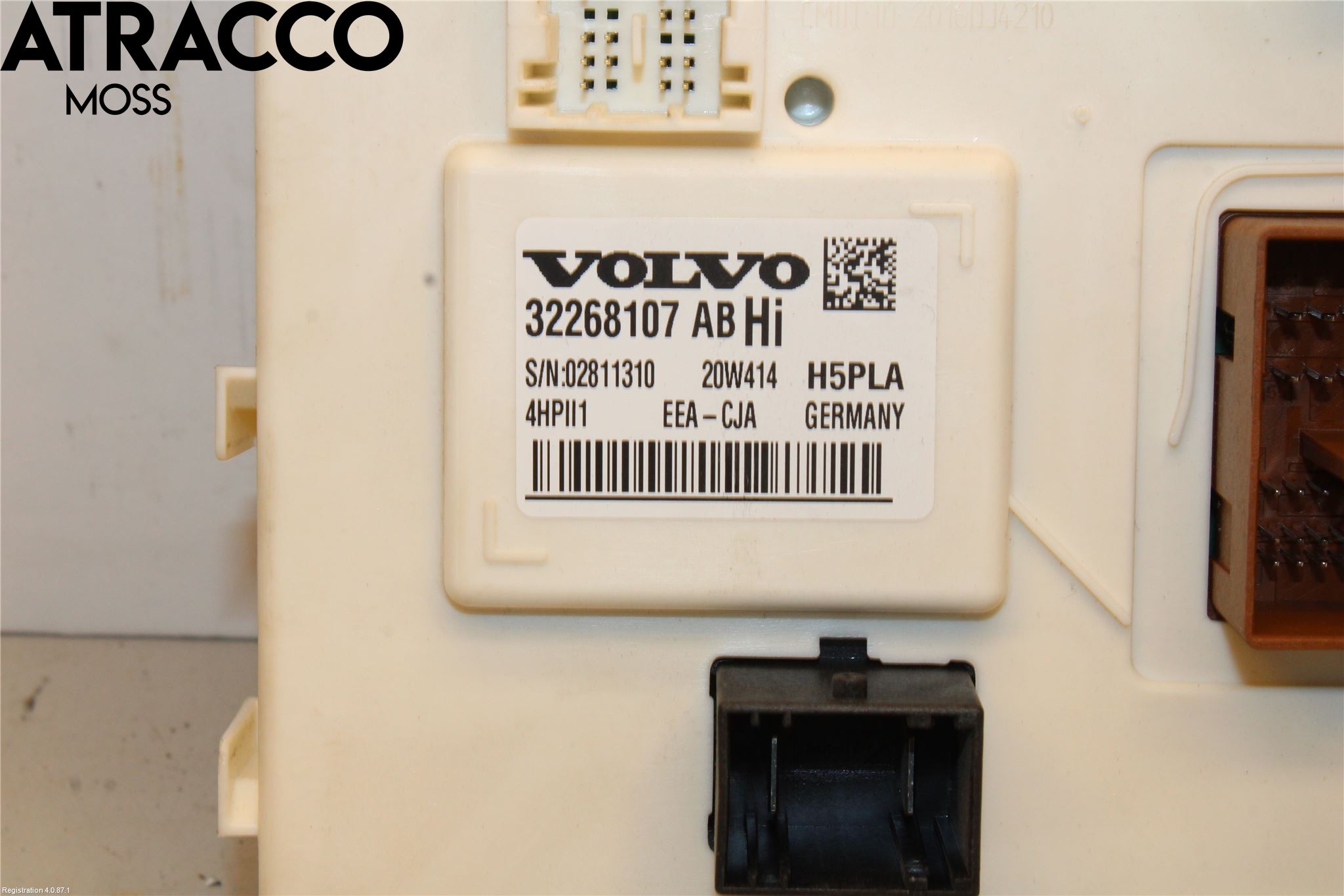 Volvo XC40/RECHARGE 18- Säkringsdosa-Elcentral