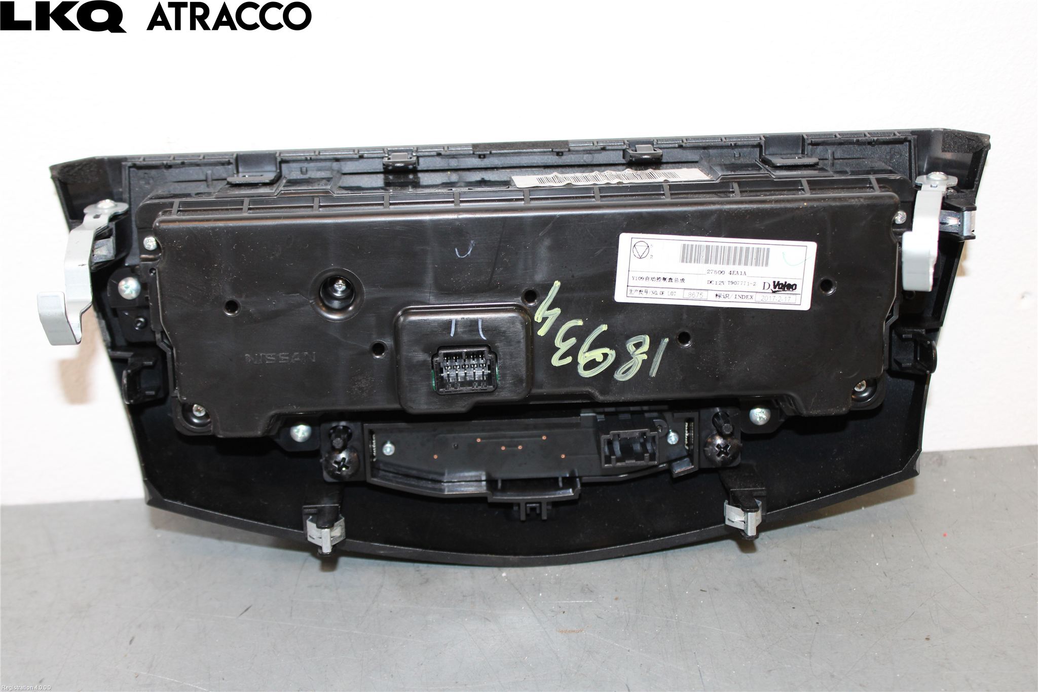 Nissan QASHQAI 14-17 Ac Styrenhet Ac Manöveren