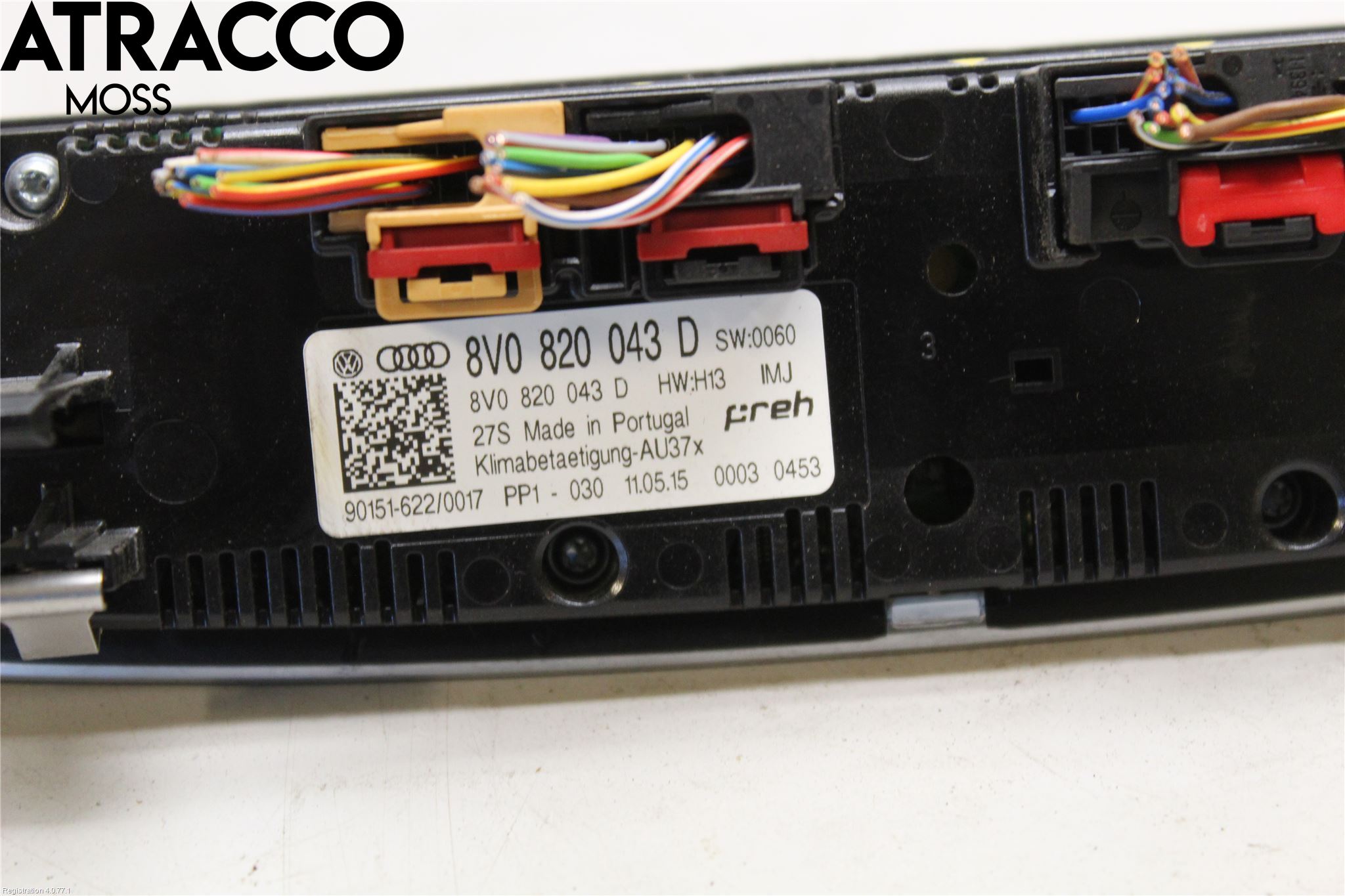 Audi A3/S3 8V 13-20 Ac Styrenhet Ac Manöveren