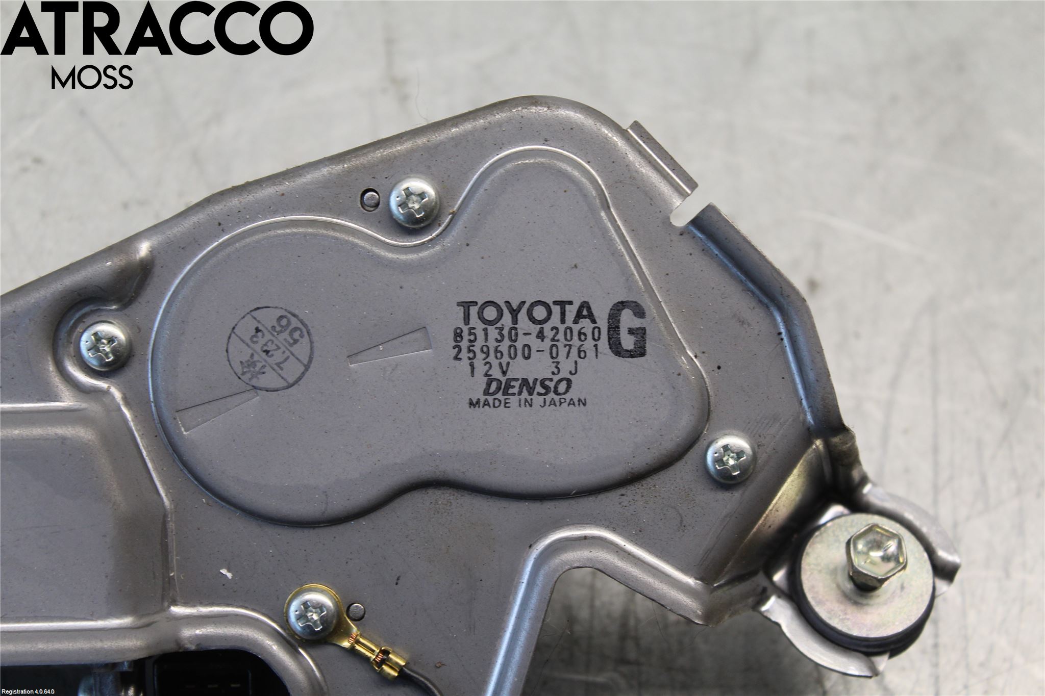 Toyota RAV 4 06-12 Torkarmotor Baklucka