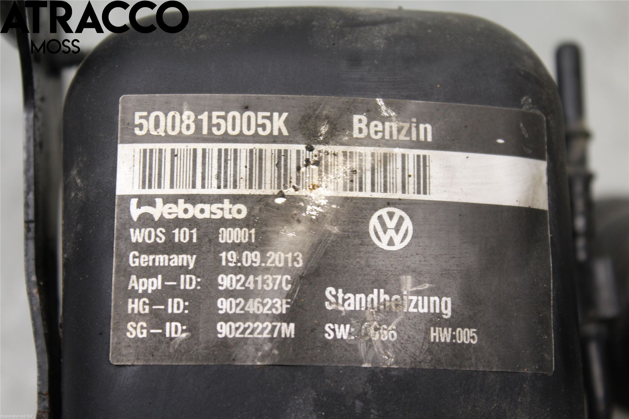 Volkswagen VW GOLF / E-GOLF VII 13-20 Dieselvärmare