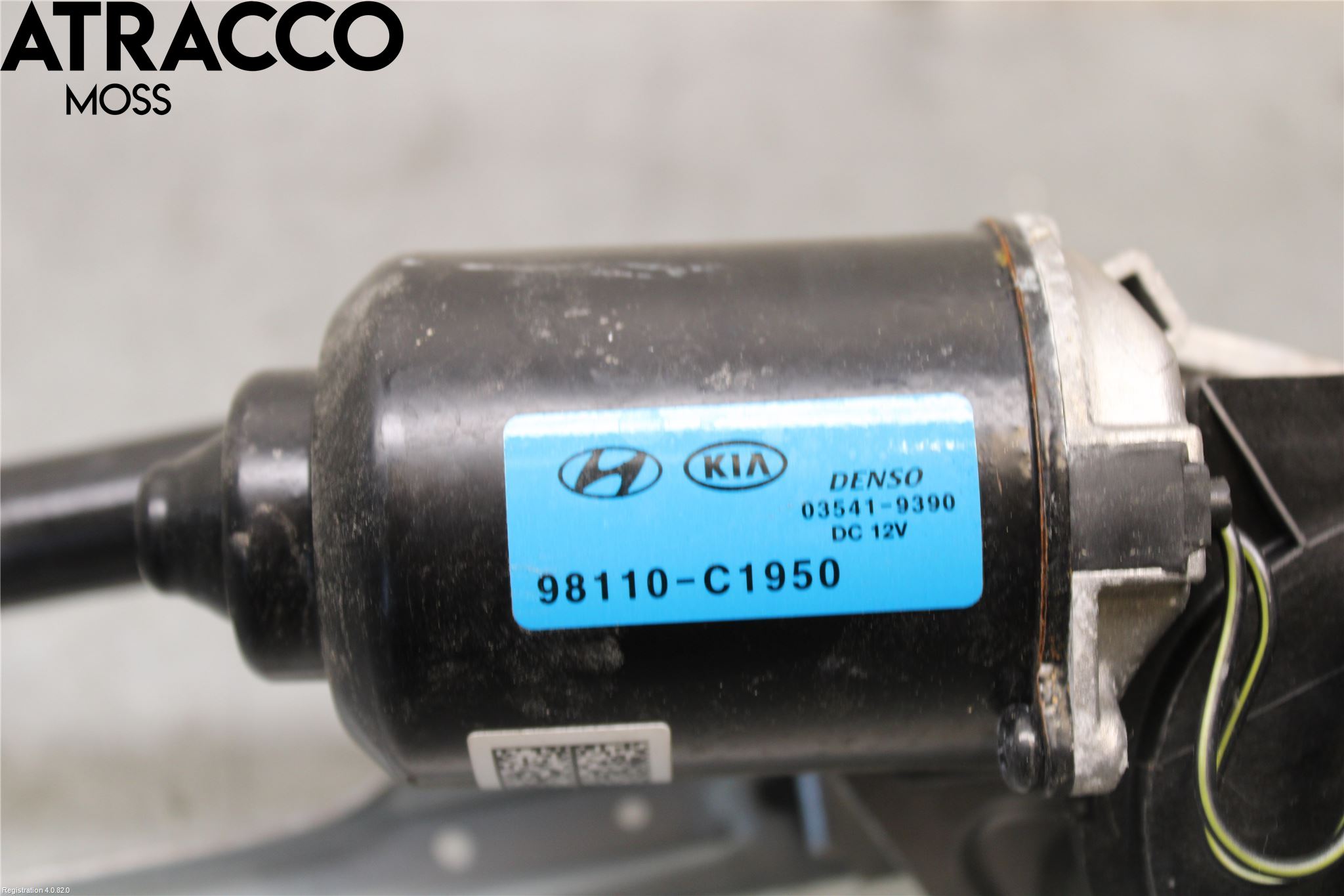 Hyundai KONA/ELECTRIC OS 18-23 Torkarmotor Vindruta