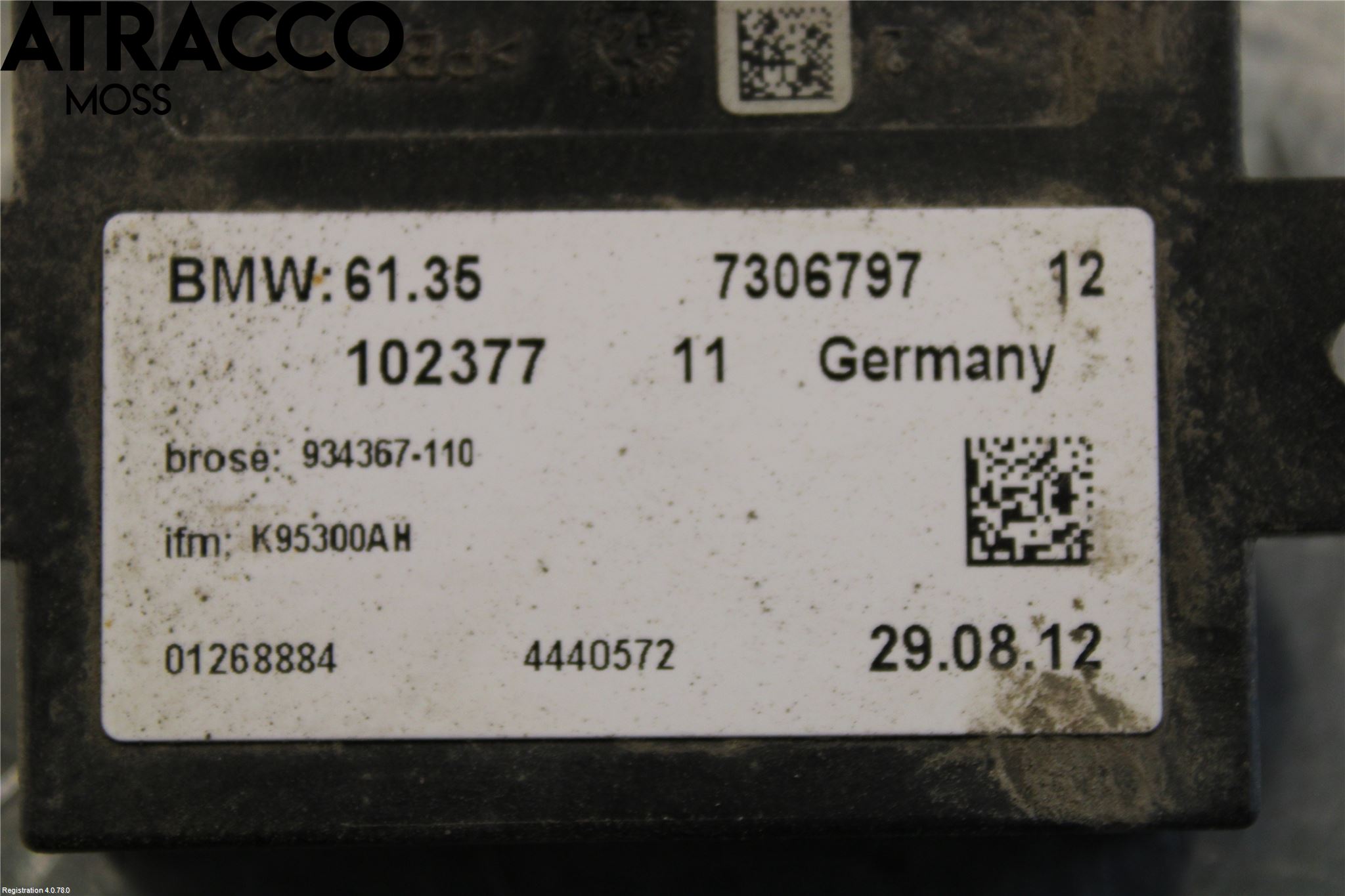 BMW 7 F01/02/03/04 09-15 Styrenhet Övrigt