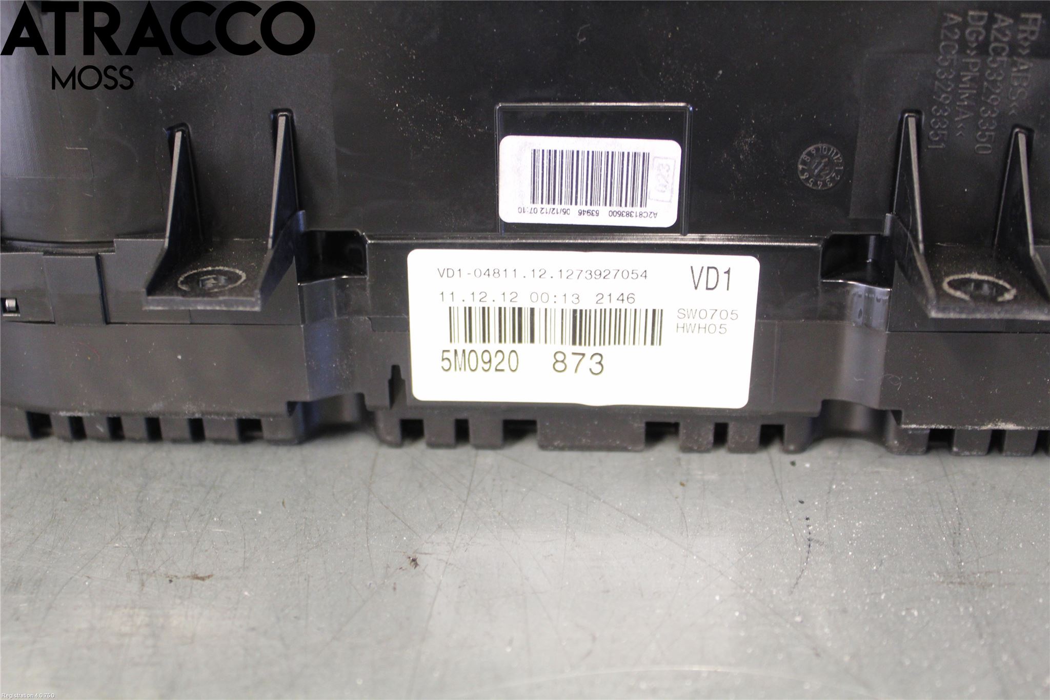 Volkswagen VW GOLF PLUS/CROSS GOLF 04-14 Instrument Komb