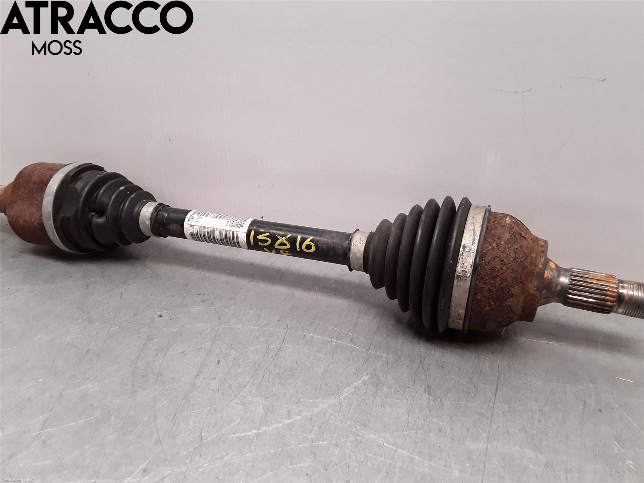 Citroen C4 CACTUS 14-20 Drivaxel Fram Vänster