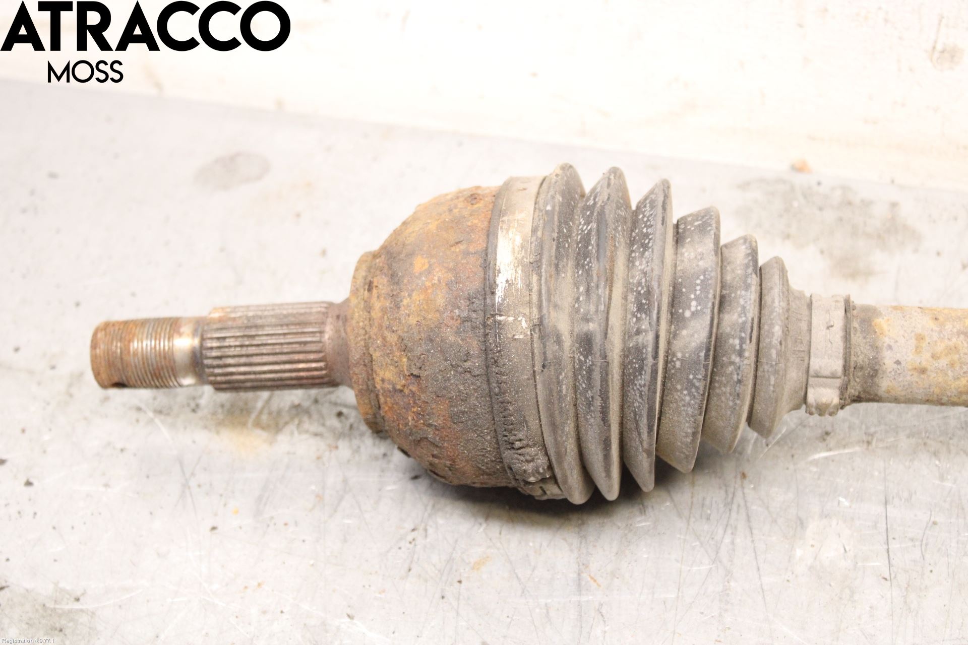 Citroen JUMPY 07-16 Drivaxel Fram Vänster
