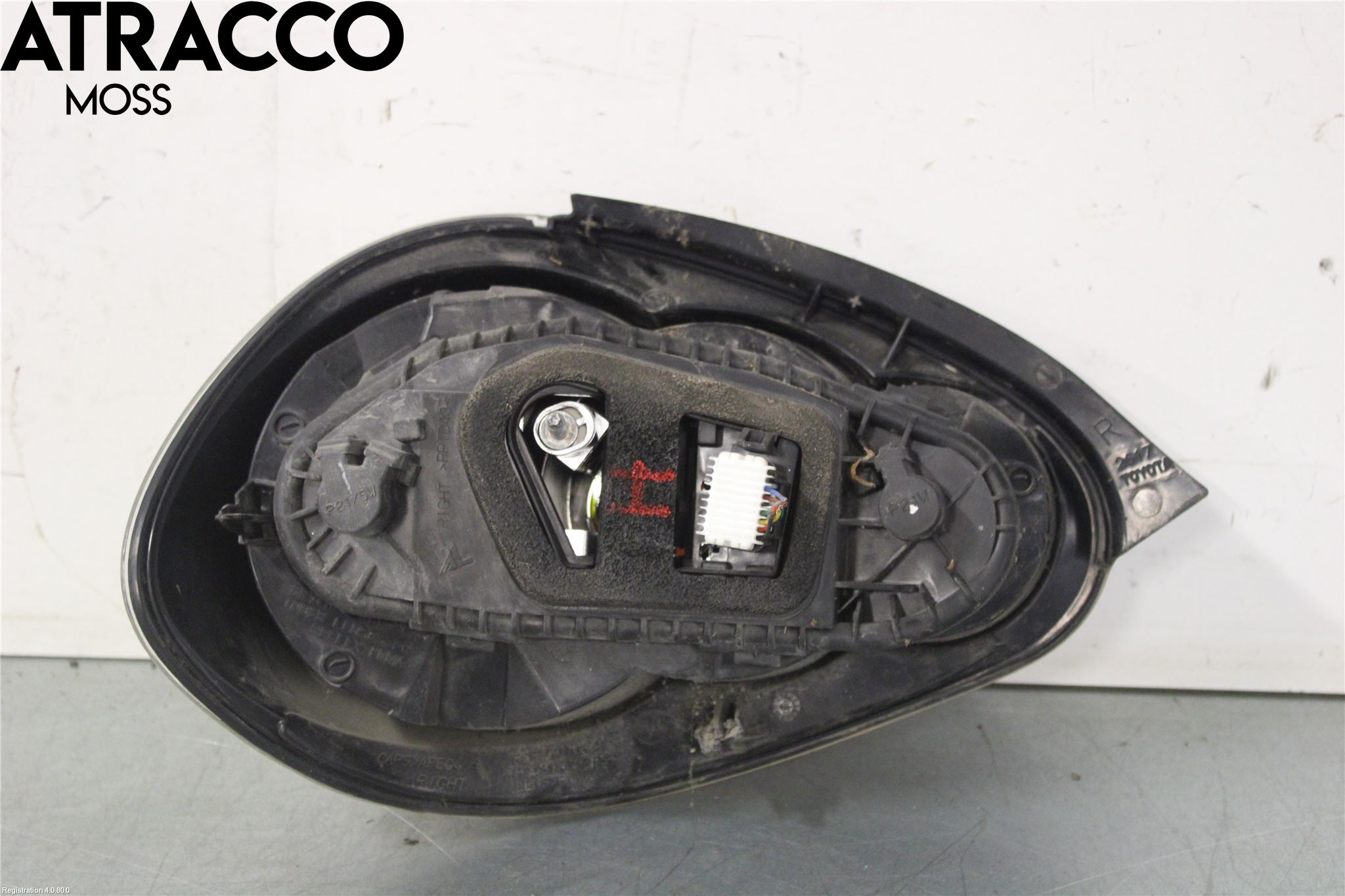 Toyota AYGO 06-14 Bakljus Höger