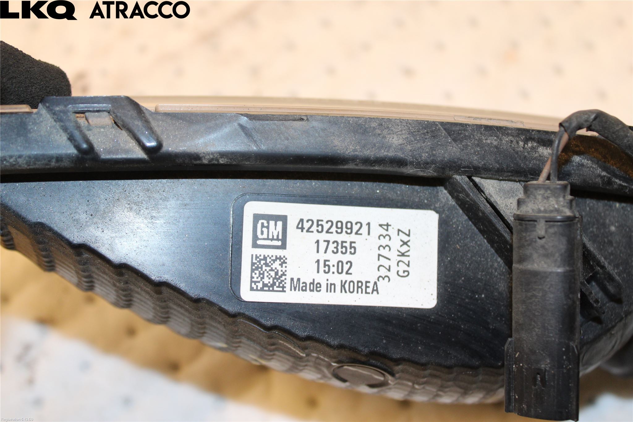 Opel AMPERA 17- Dimljus-Varselljus Fram