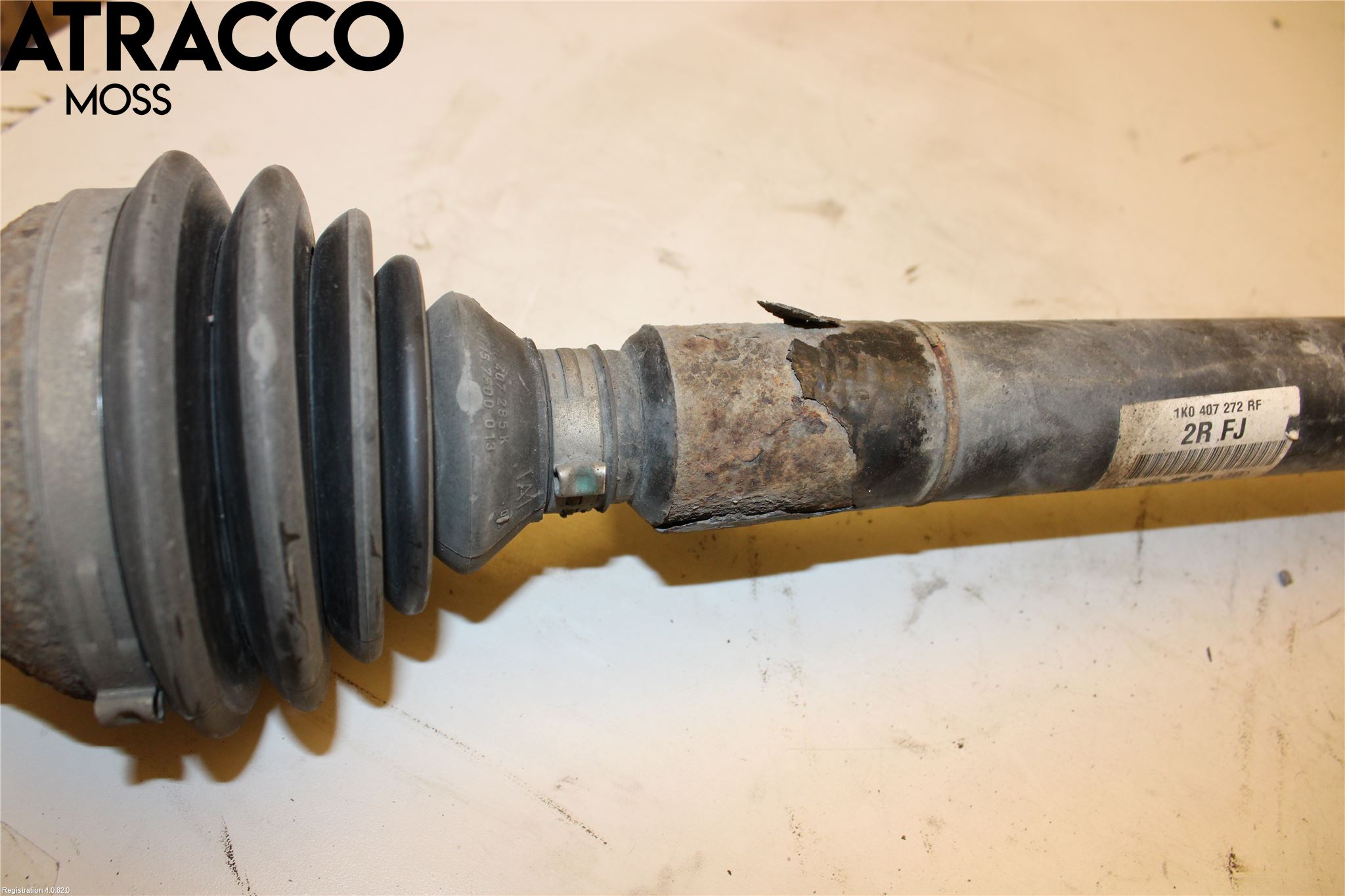 Volkswagen VW GOLF PLUS/CROSS GOLF 04-14 Drivaxel Fram Höger