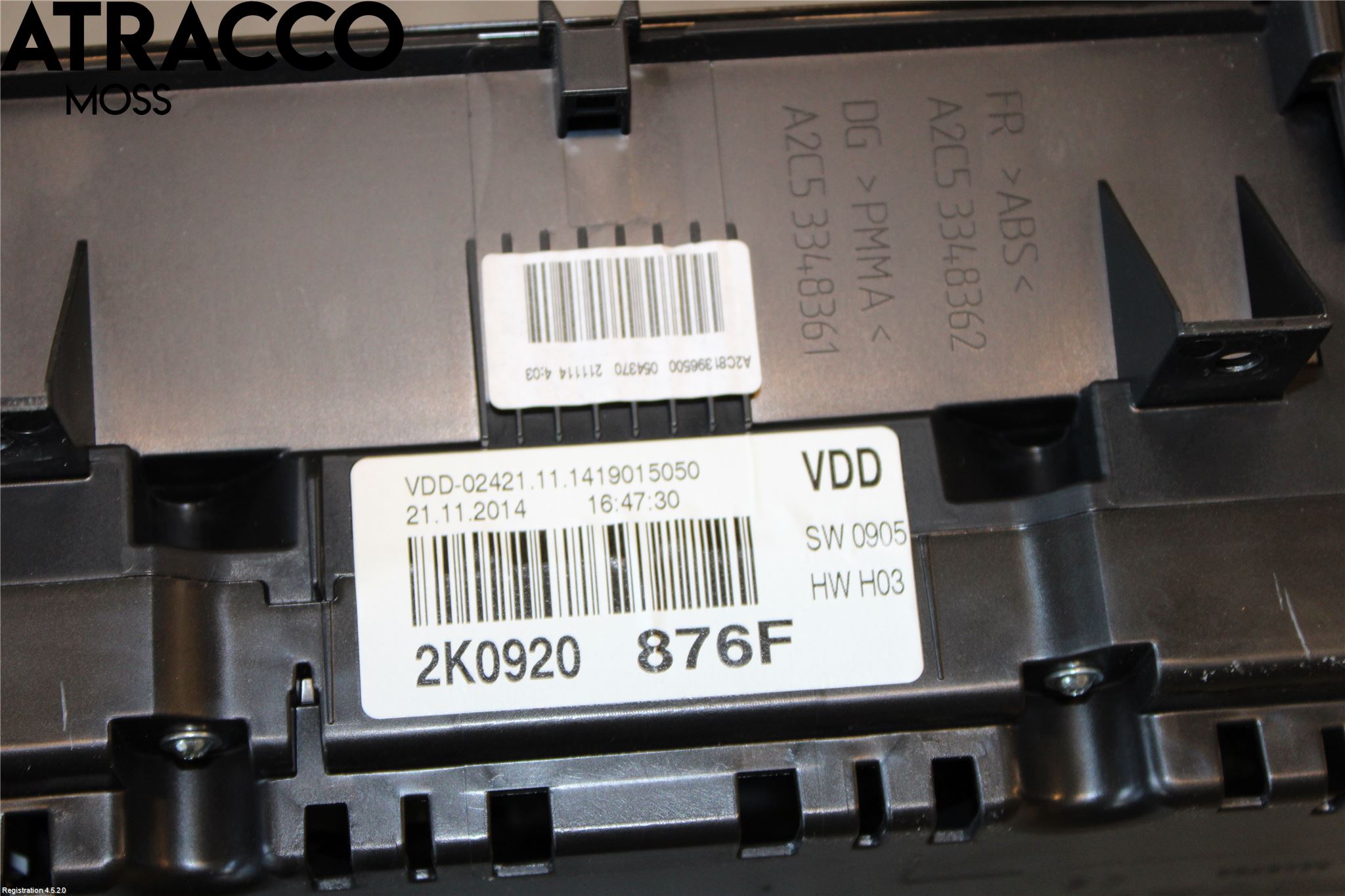 Volkswagen VW CADDY 11-15 Instrument Komb