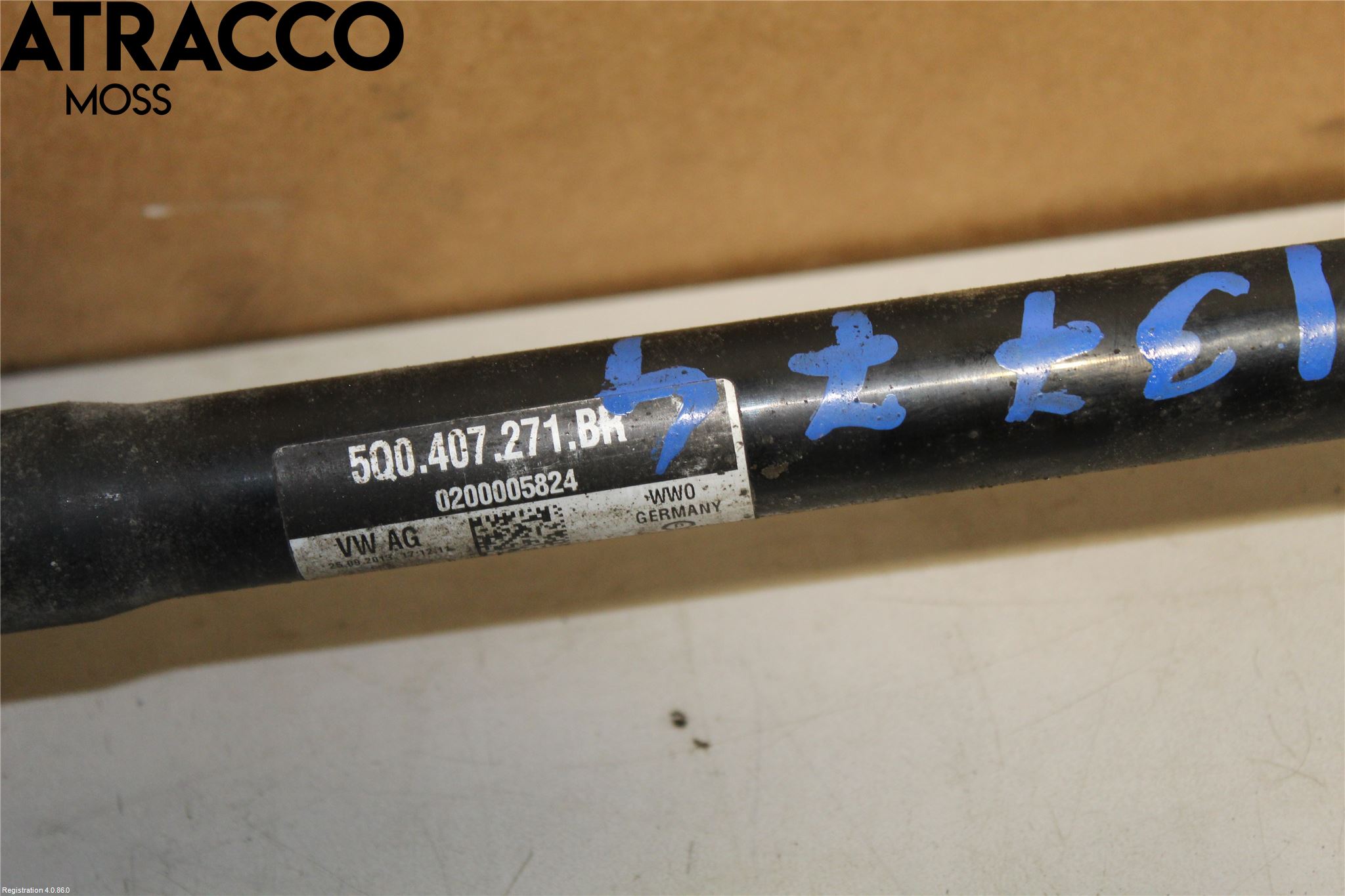 Volkswagen VW GOLF / E-GOLF VII 13-20 Drivaxel Fram Vänster