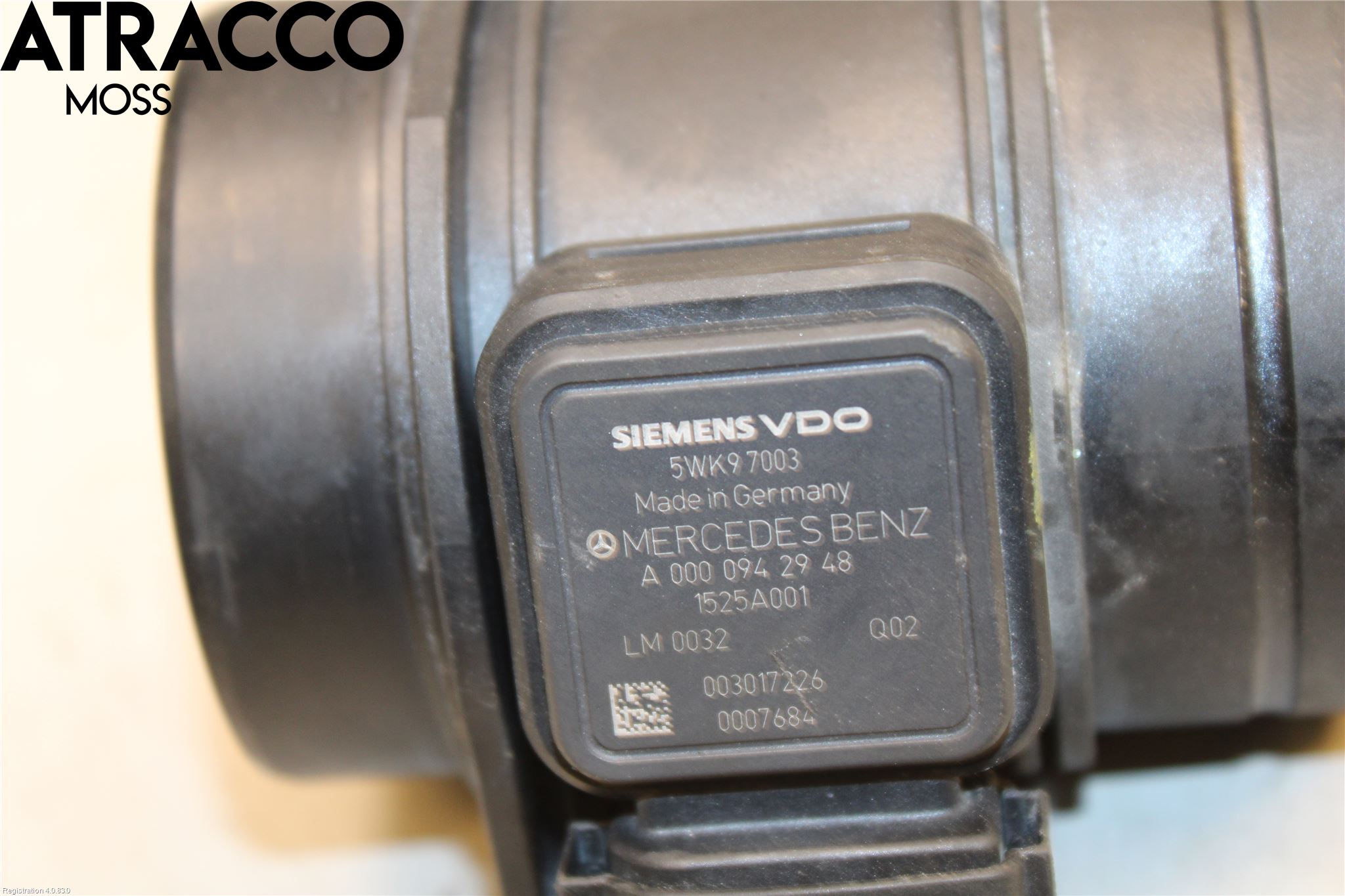 Mercedes-Benz MB B-KLASS (W245) 05-12 Injluftmassamätare