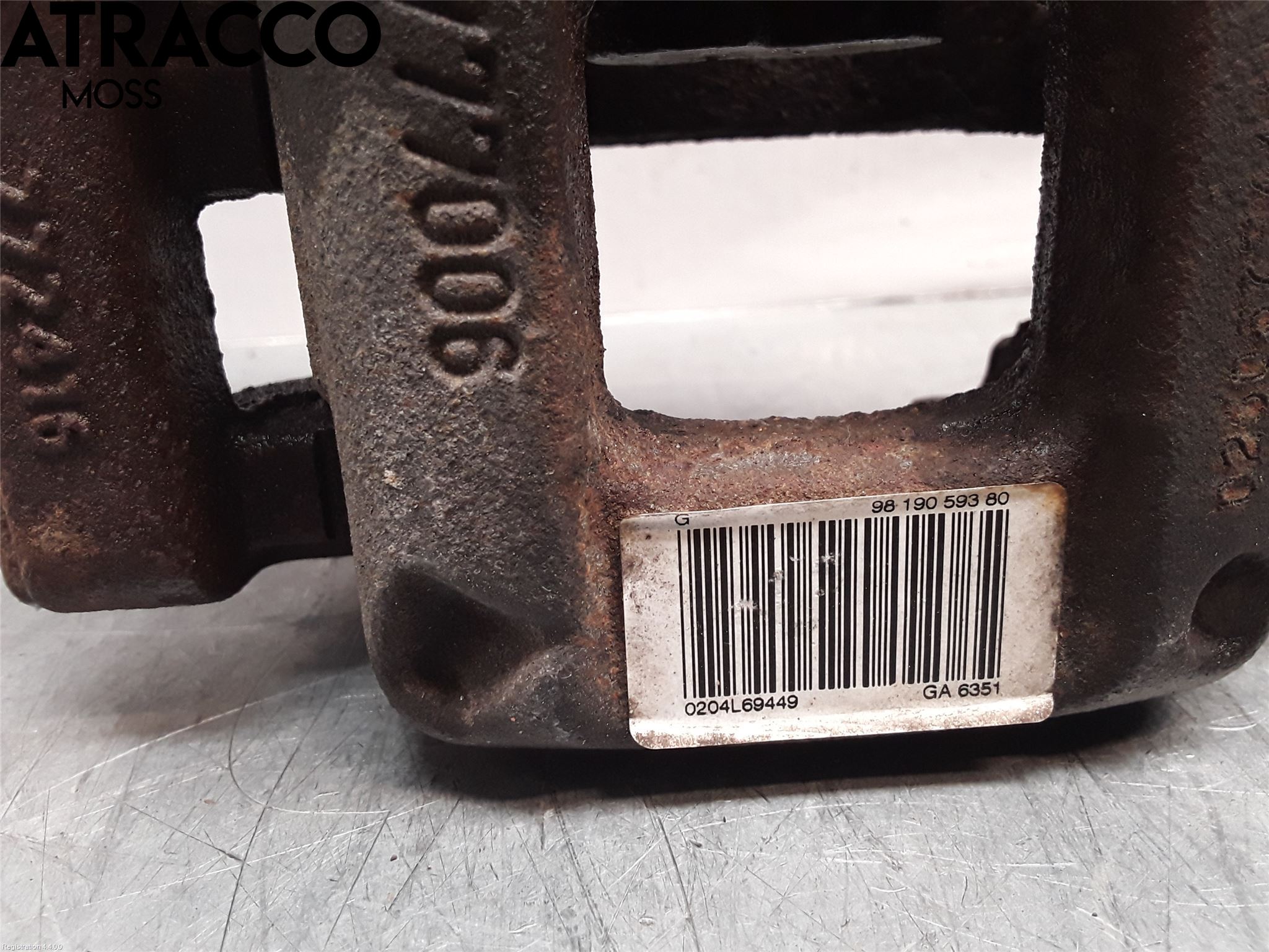 Toyota PROACE CITY 20- Bromsok Bak Vänster