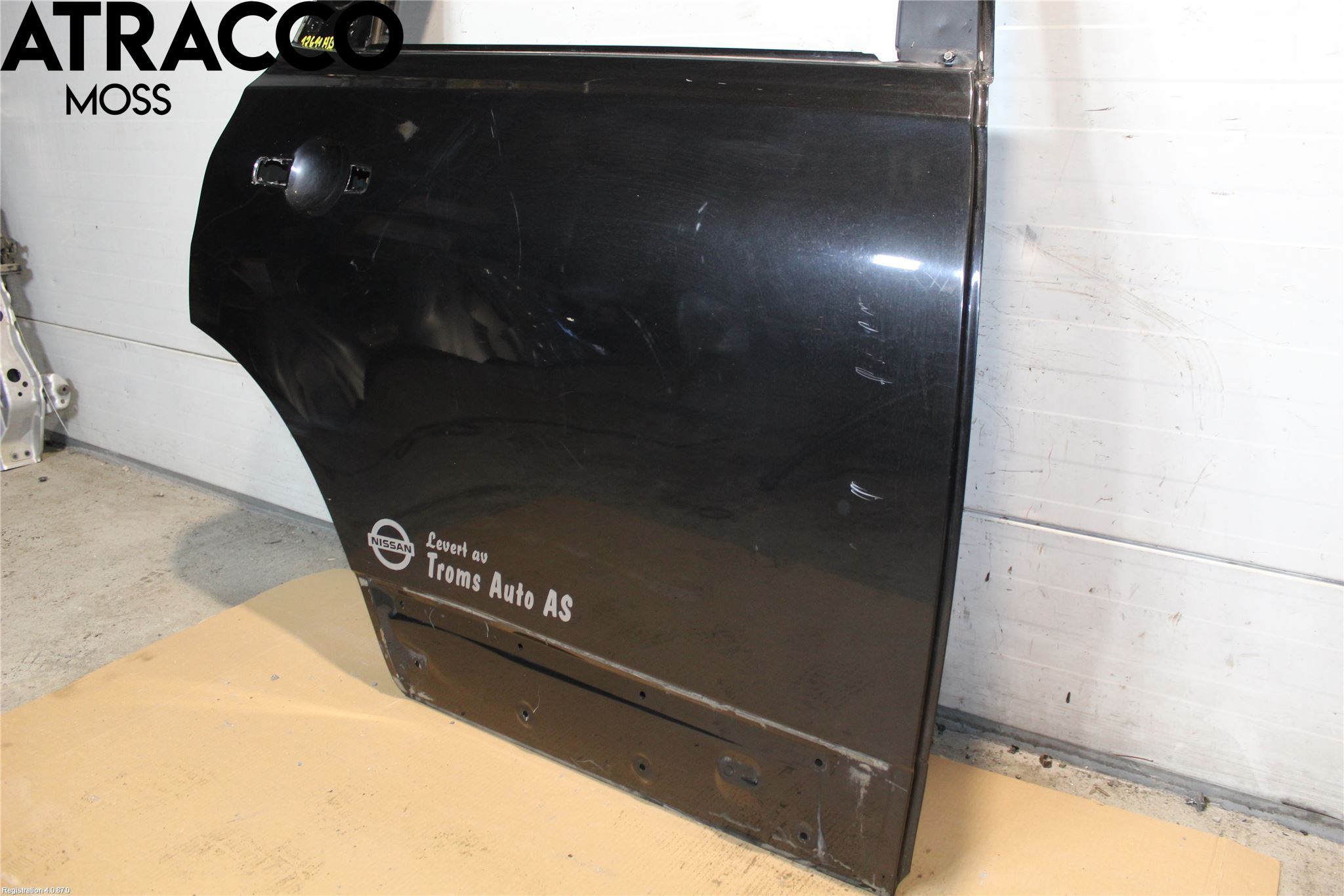 Nissan QASHQAI+2  10-14 Dörr Bak Höger