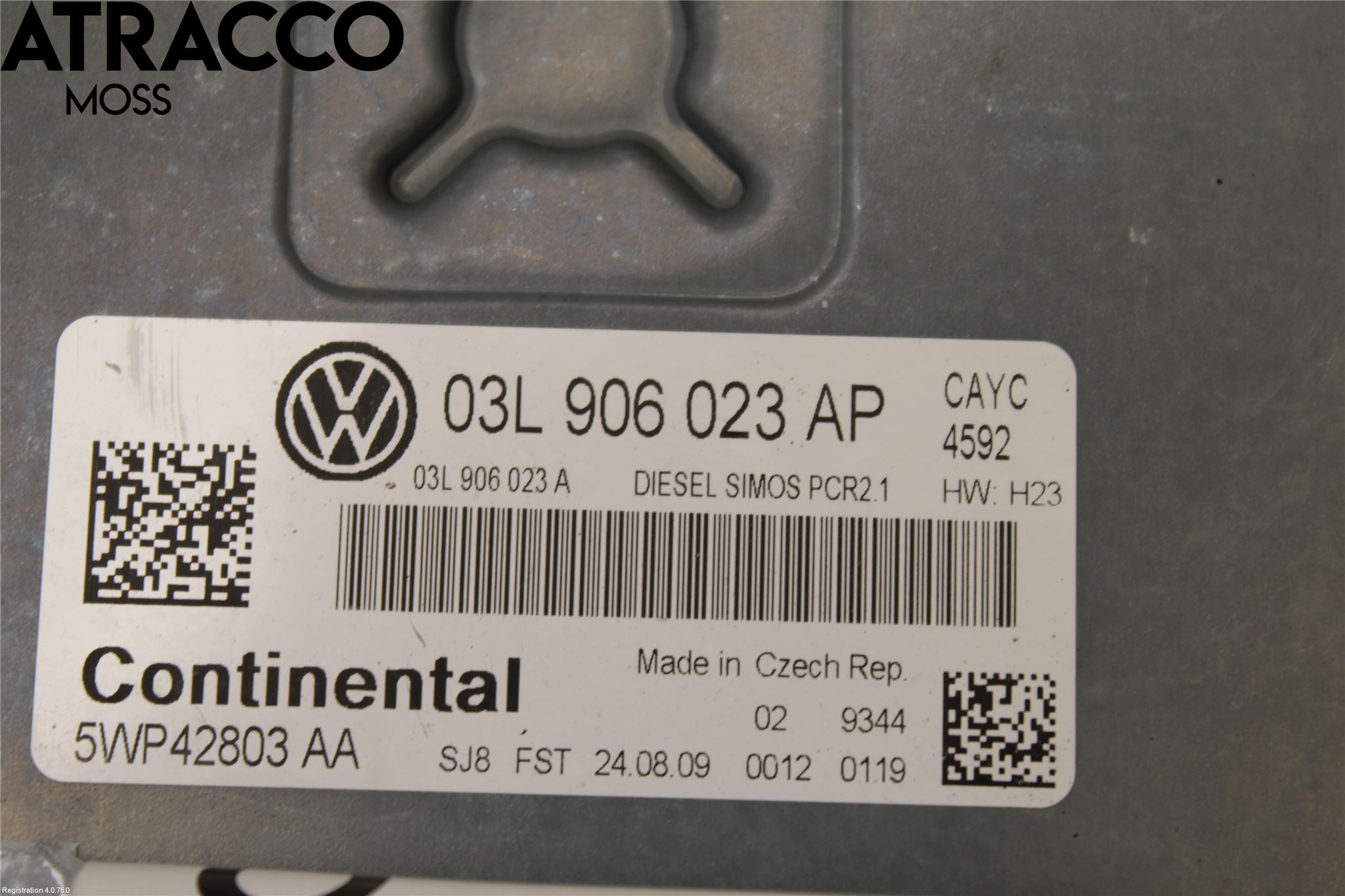 Volkswagen VW GOLF PLUS/CROSS GOLF 04-14 Styrenhet Insprut Bensin