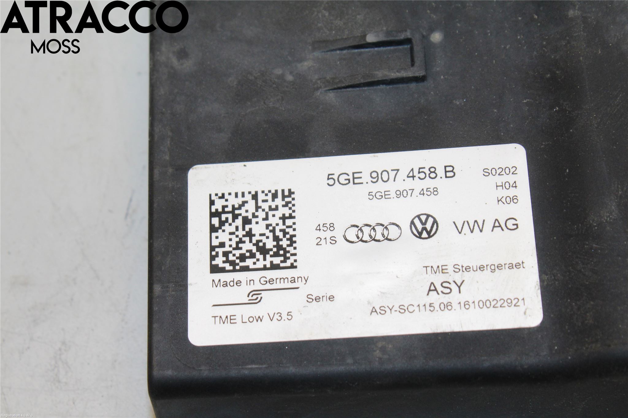 Volkswagen VW GOLF / E-GOLF VII 13-20 Styrenhet Övrigt