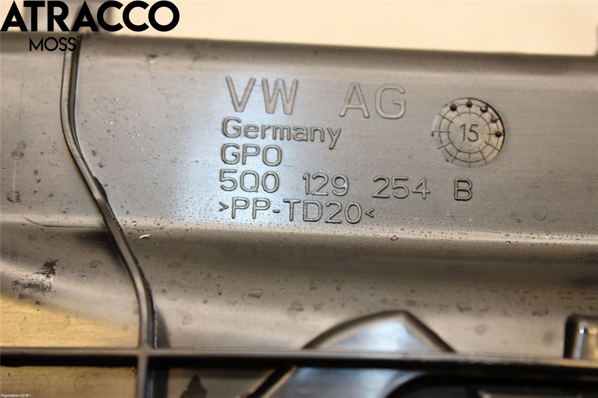 Volkswagen VW CADDY 16-20 Deflektor Plåt-Plast Kylning