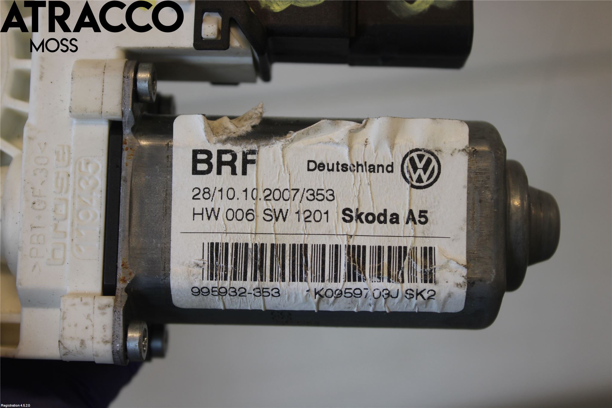 Skoda OCTAVIA (1Z) 05-13 Fönsterhissmotor