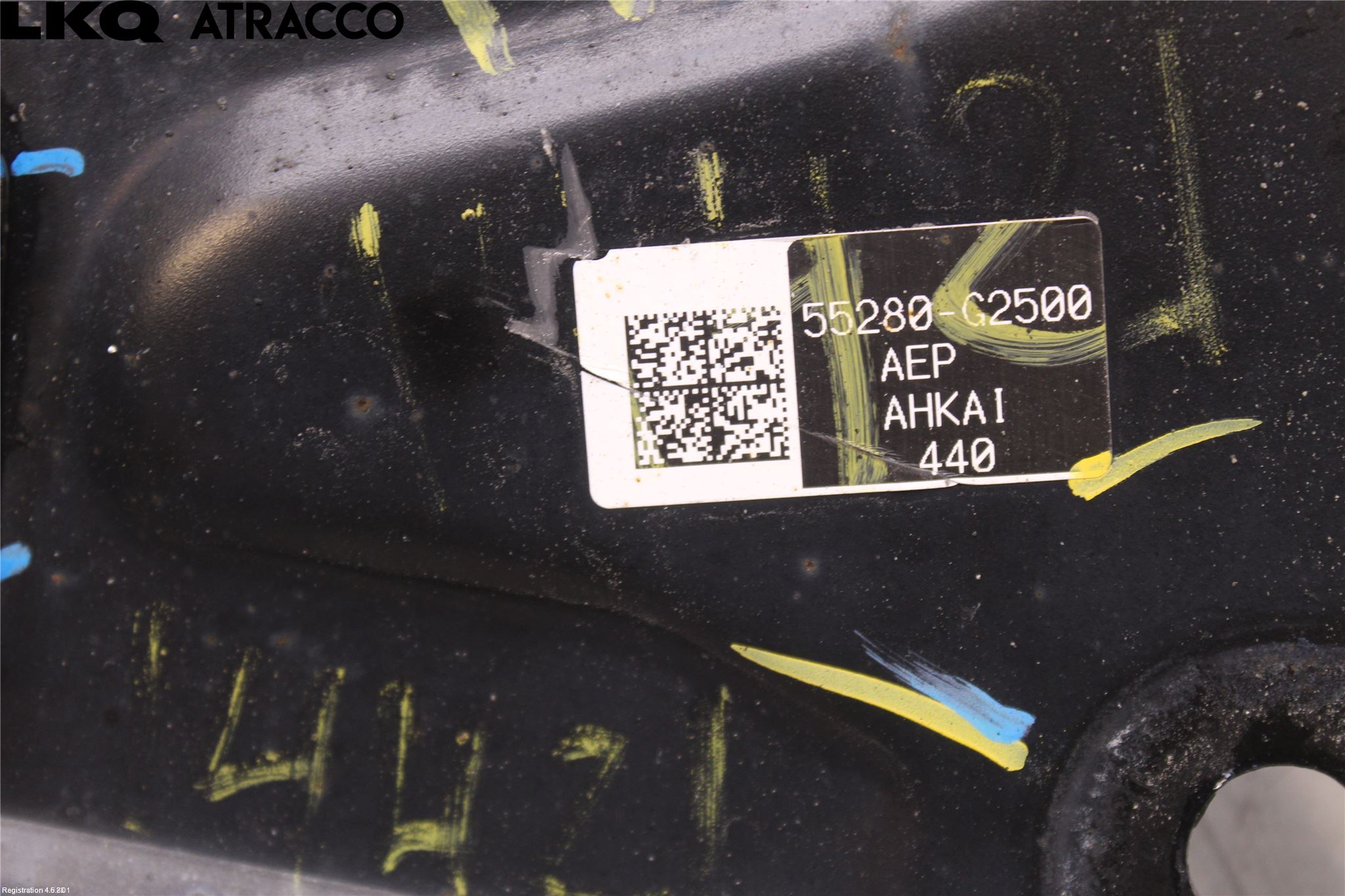 Kia NIRO (DE) 17-22 Bärarm Bak Höger