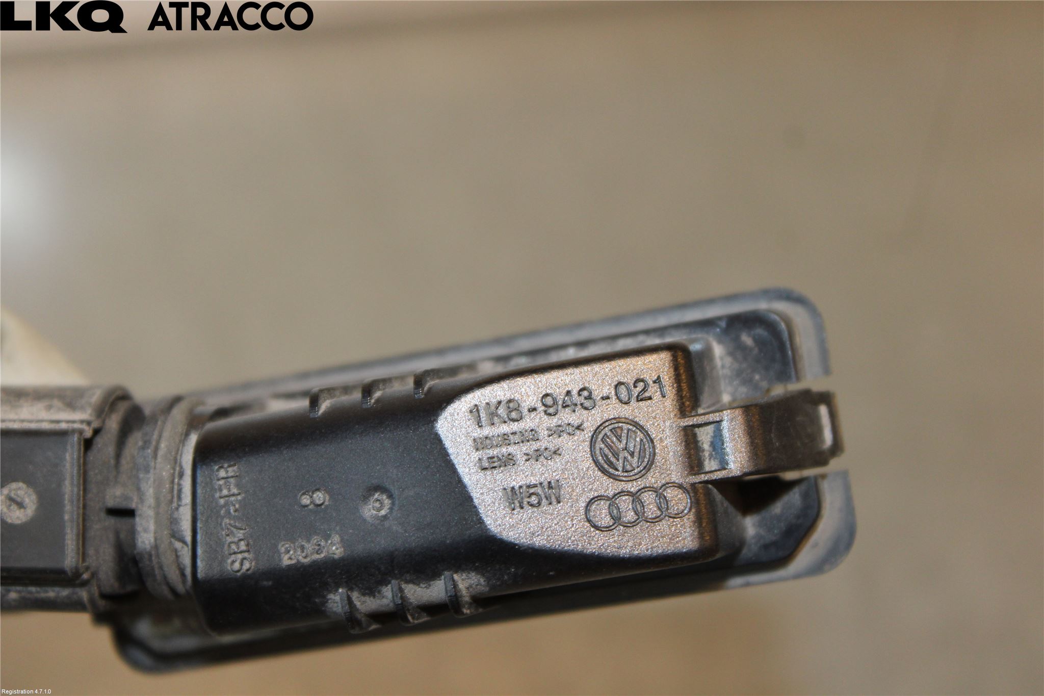 Volkswagen VW GOLF / E-GOLF VII 13-20 Skylt Belysning