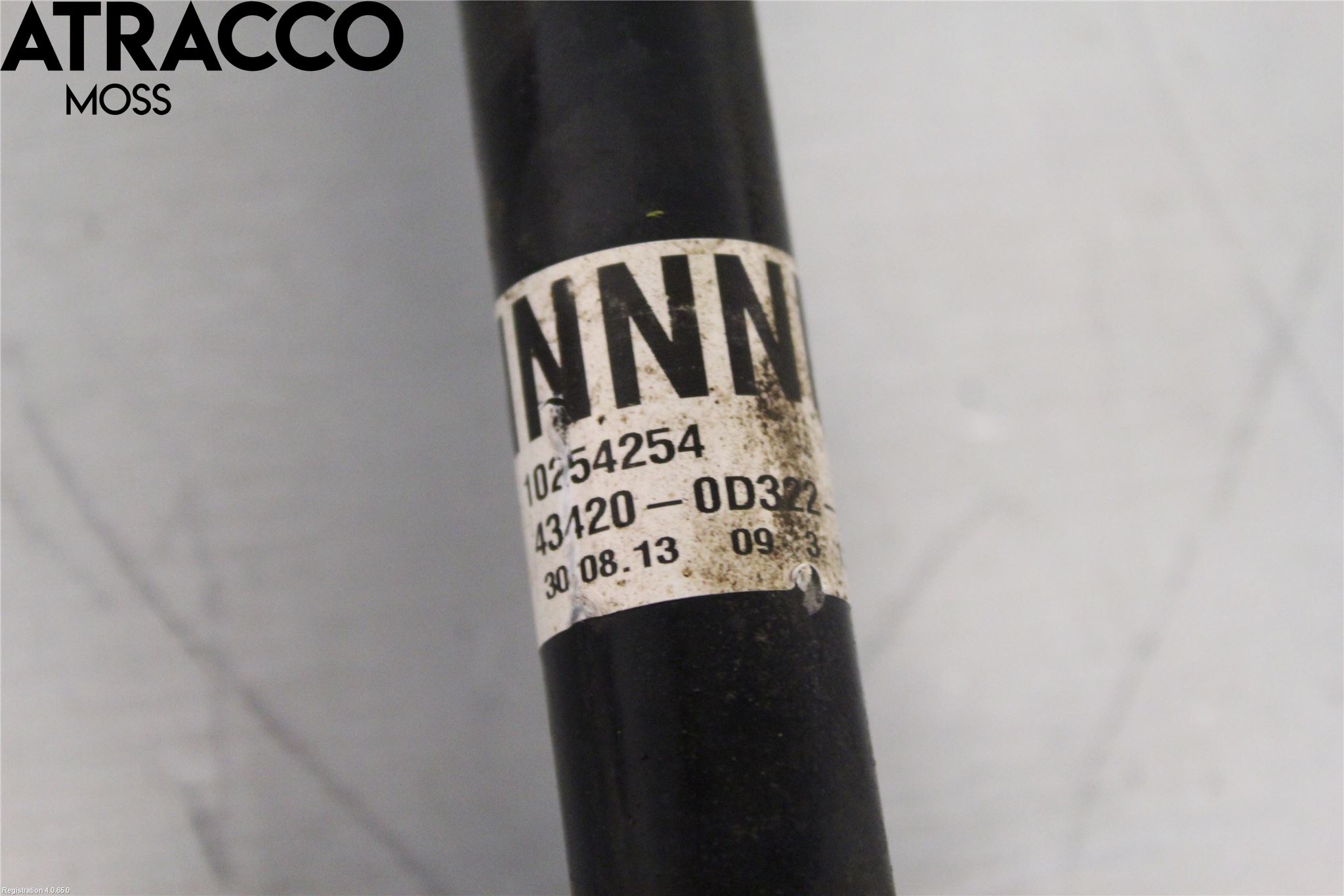 Toyota YARIS XP130 12-14 Drivaxel Fram Vänster