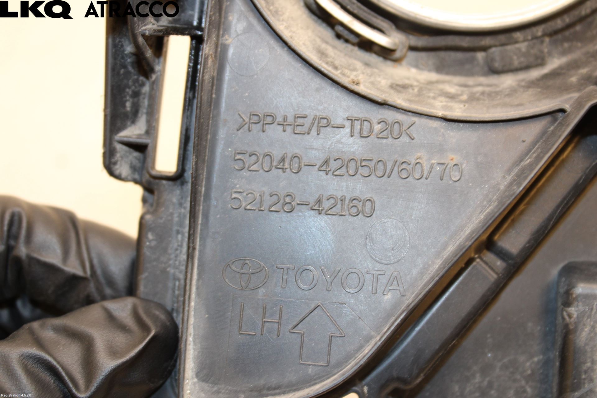 Toyota RAV4 13-18 Dimljussarg Fram