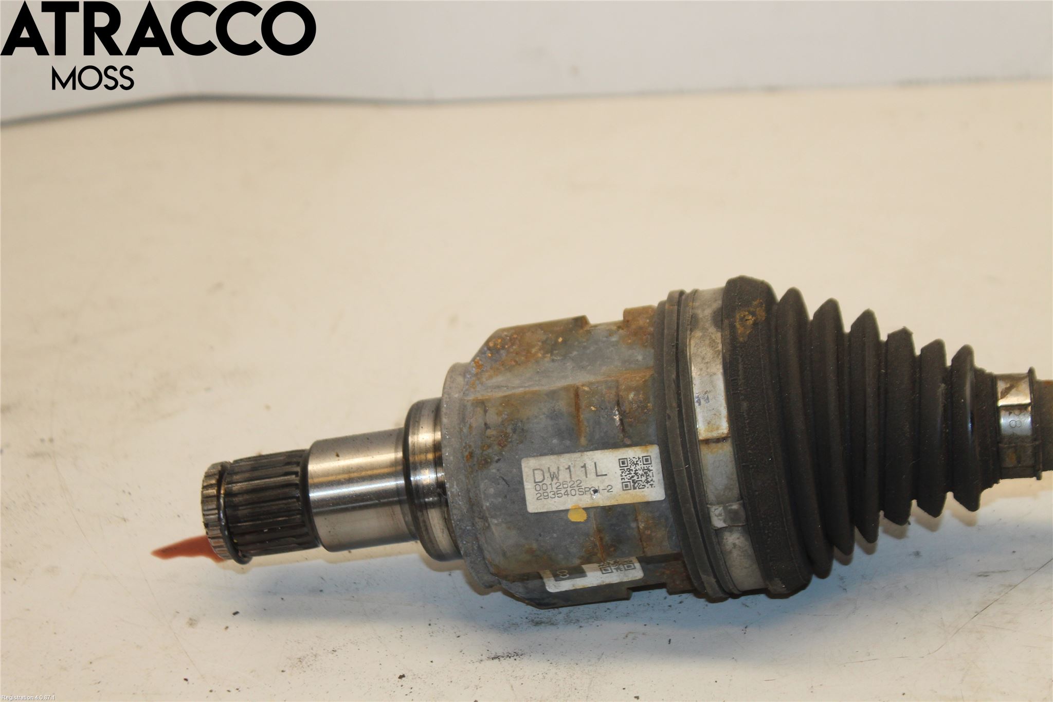Toyota PRIUS ZVW30 09-20 Drivaxel Fram Vänster