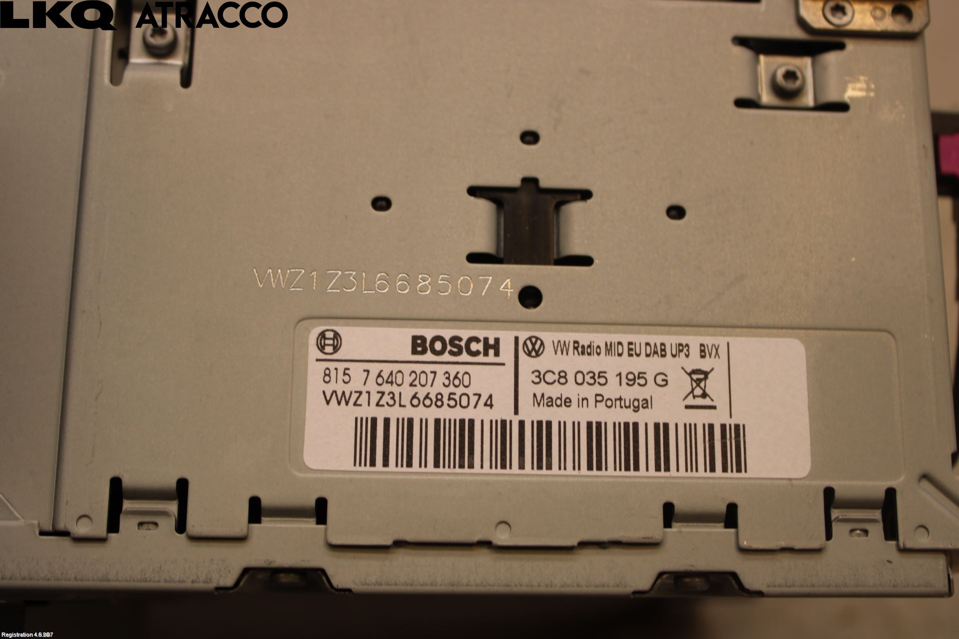 Volkswagen VW PASSAT CC 08-16 Cd Radio - Multimediapanel