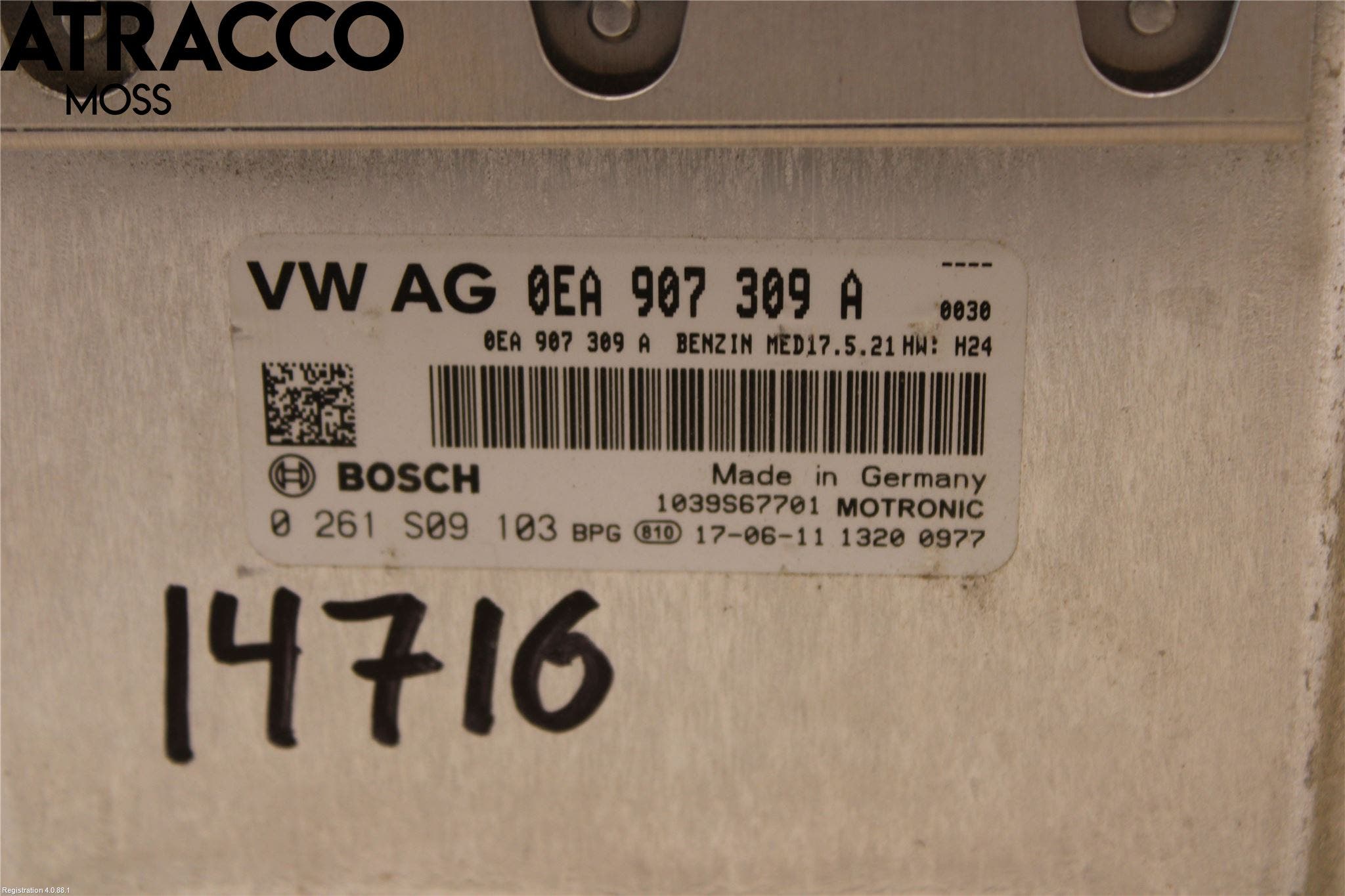 Volkswagen VW GOLF / E-GOLF VII 13-20 Styrenhet Insprut Bensin