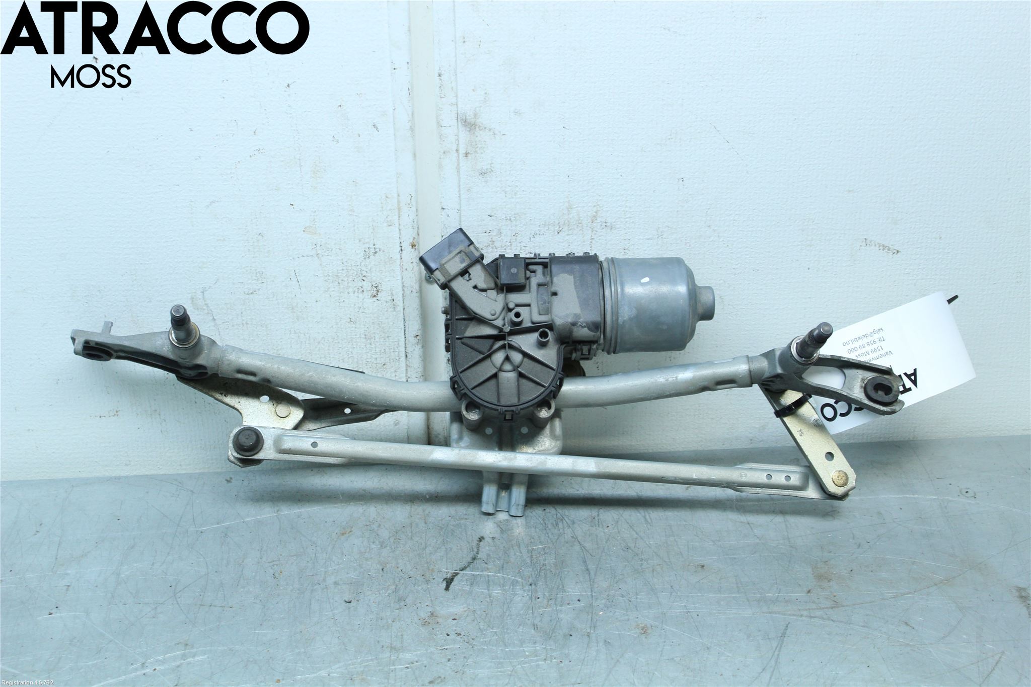 Peugeot PARTNER 08-15 Torkarmotor Vindruta