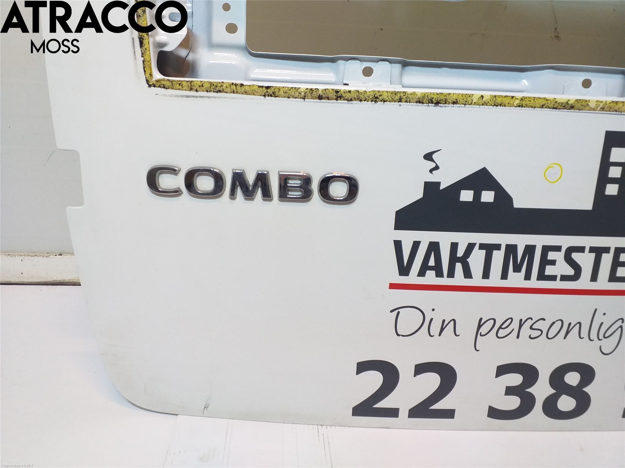 Opel COMBO D 12-18 Dörr Bak Van-Skåp Vänster