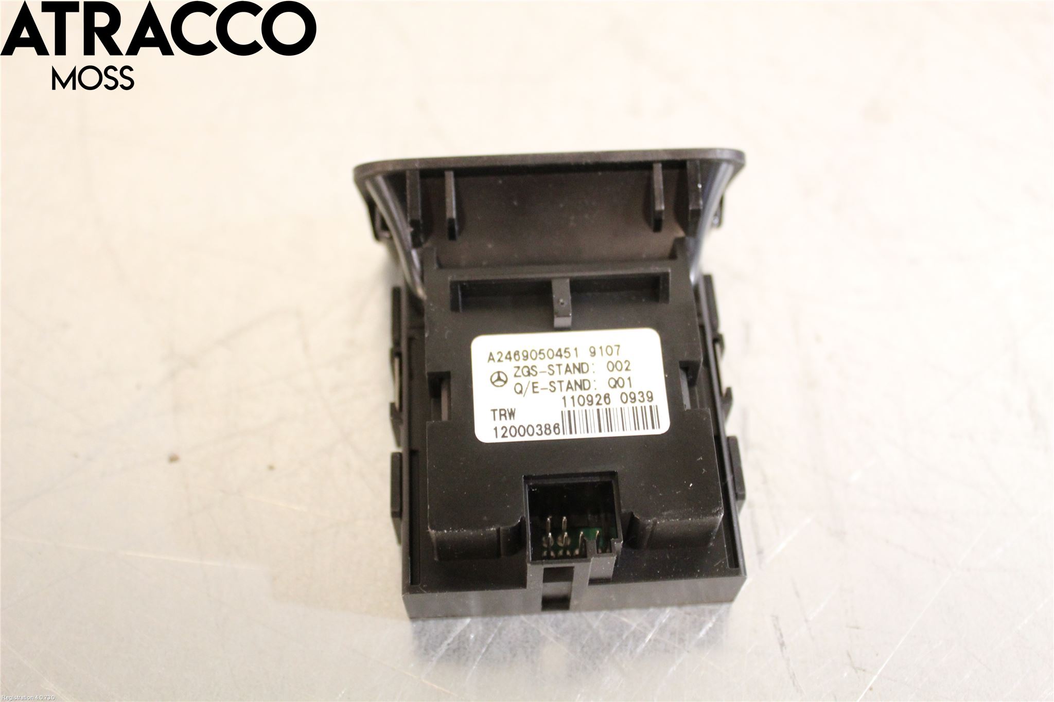 Mercedes-Benz MB B-KLASS (W246/W242) 12-19 Strömställare Parkeringsbroms