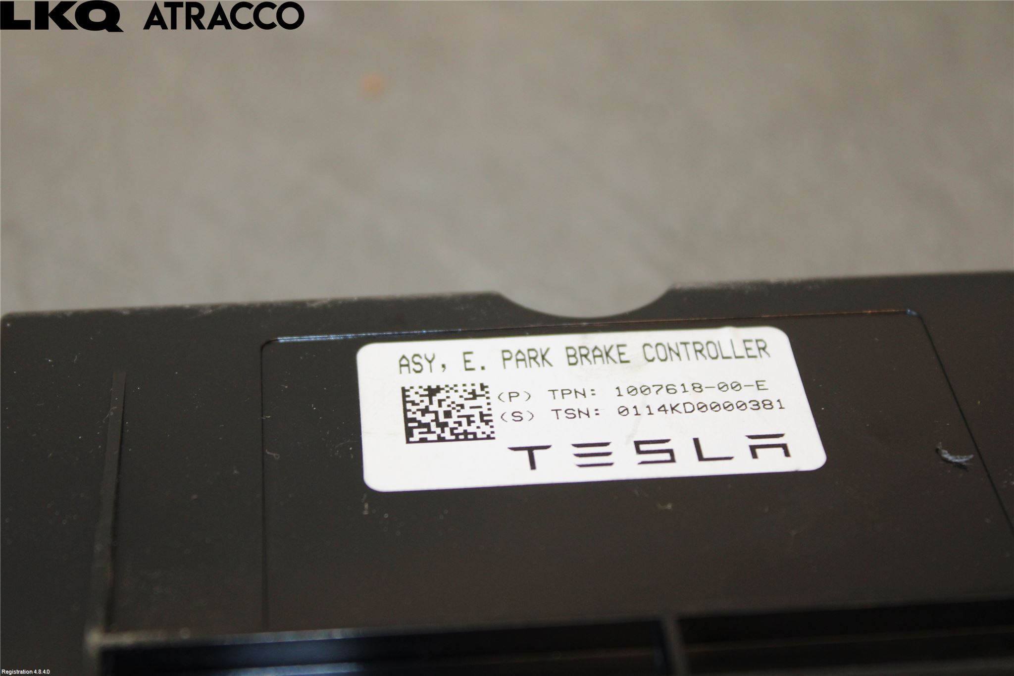 Tesla MODEL S 13- Styrenhet Parkbroms Epb