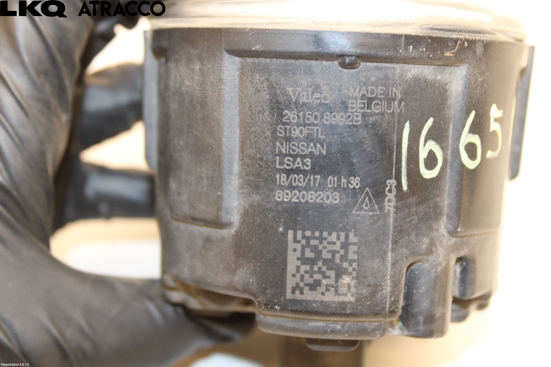 Nissan QASHQAI 17-21 Dimljus-Varselljus Fram