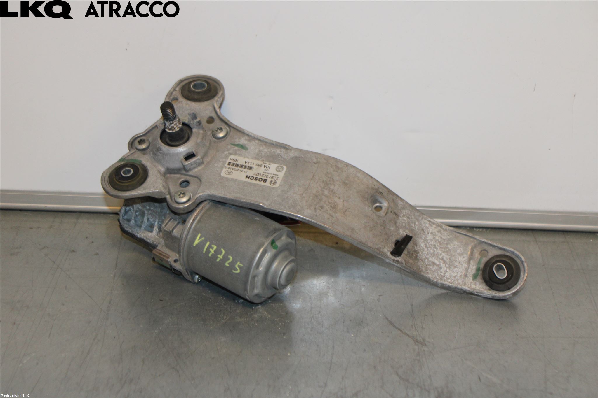 Volkswagen VW ID.3 21- Torkarmotor Vindruta