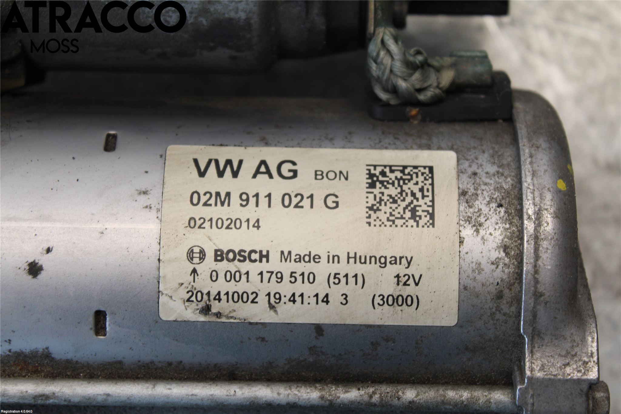 Volkswagen VW UP! / E-UP! Startmotor