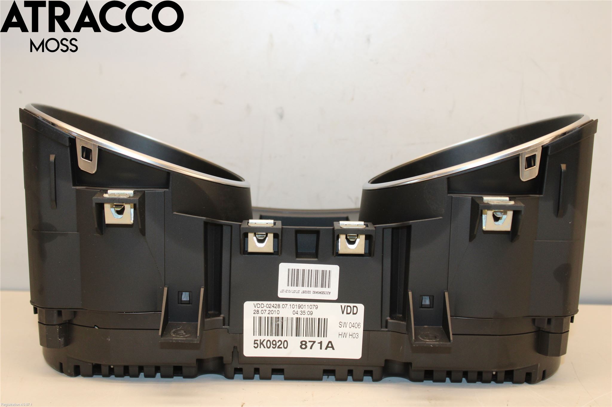 Volkswagen VW GOLF VI 09-13 Instrument Komb