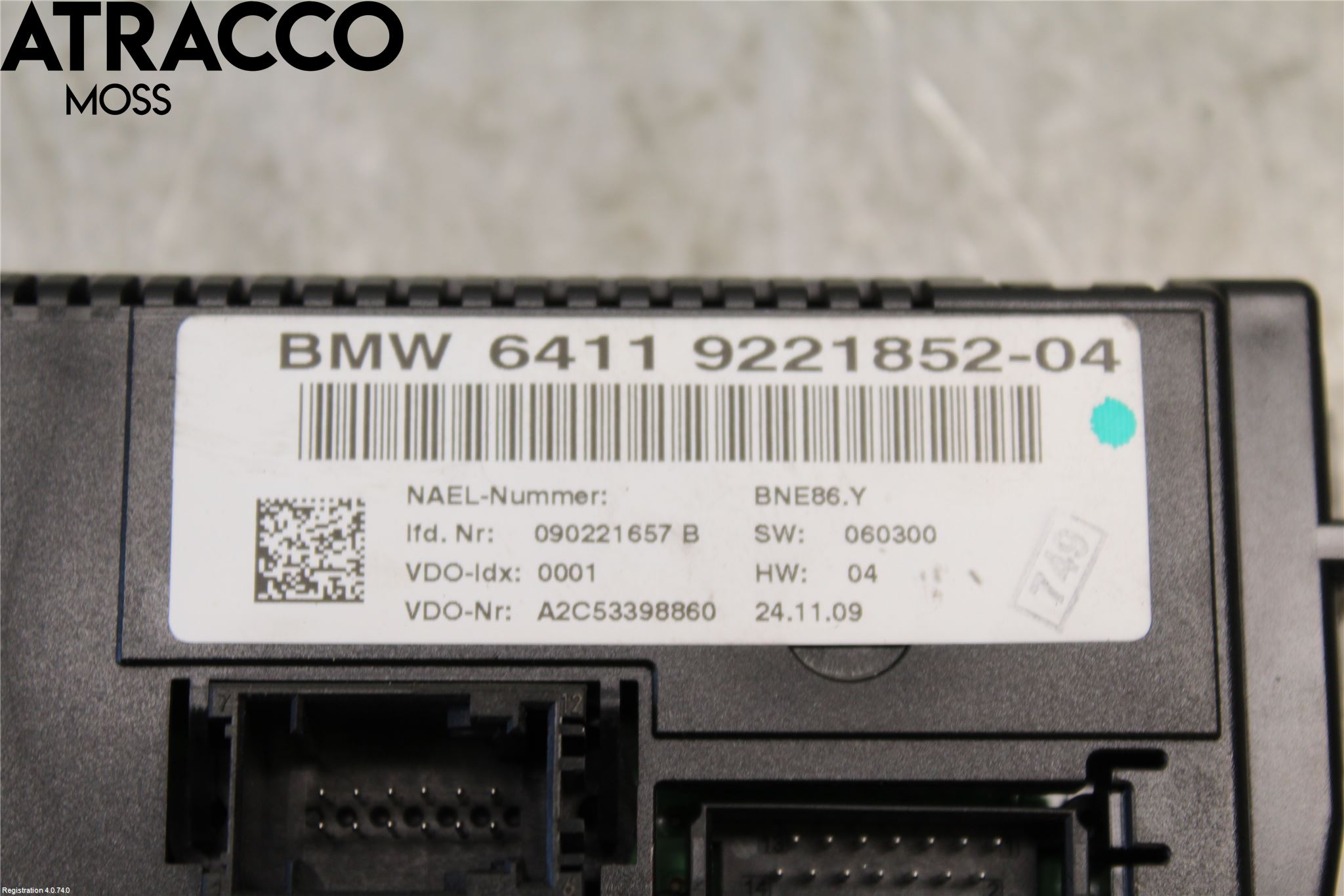 BMW 1 E87/81 5D/3D 03-11 Ac Styrenhet Ac Manöveren