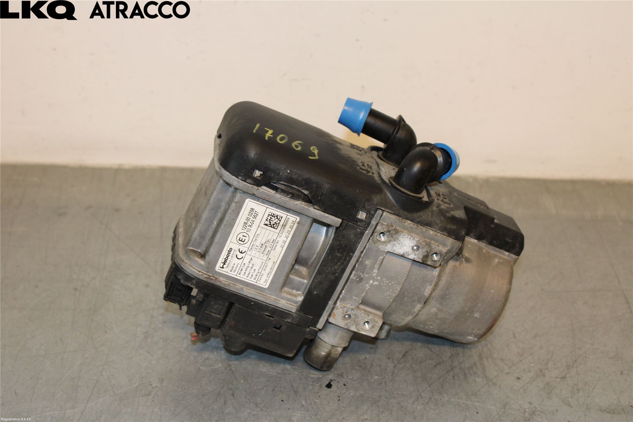 Ford TRANSIT/TOURNEO CONNECT 13-22 Dieselvärmare