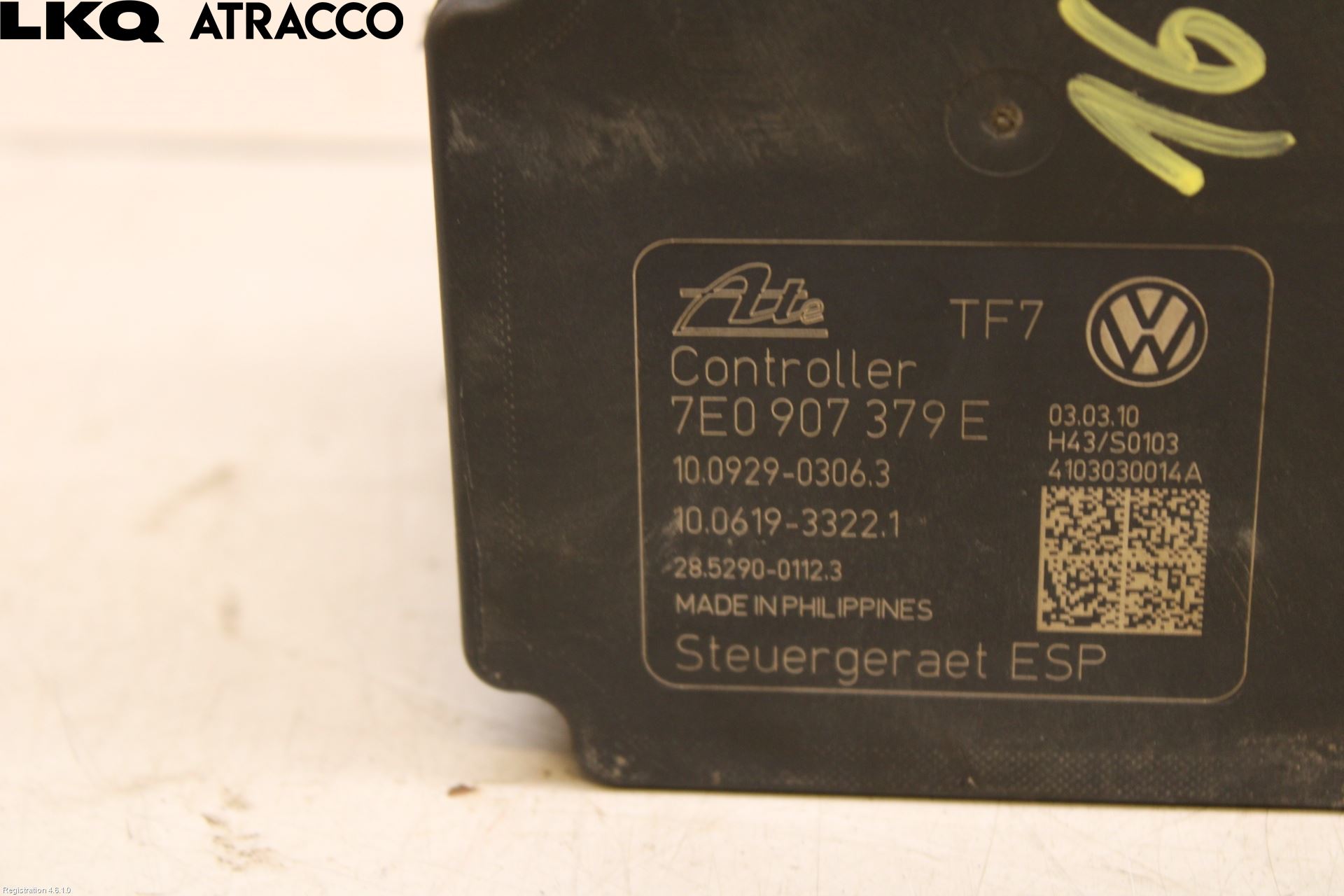 Volkswagen VW TRANSP/CARAVELLE (T5) 04-15 Abs Hydraulaggregat