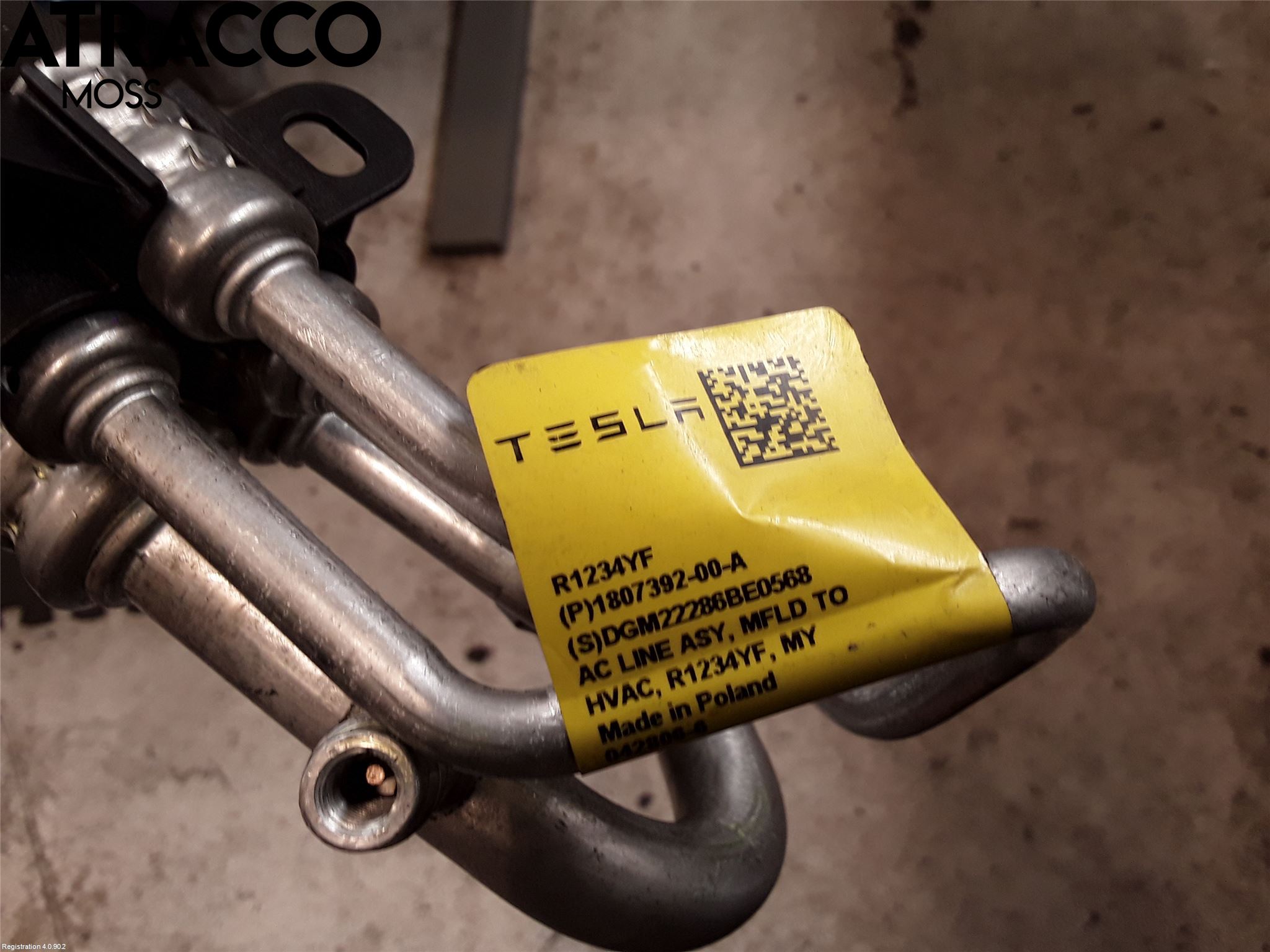 Tesla MODEL Y 21- Ac Slang-Rör